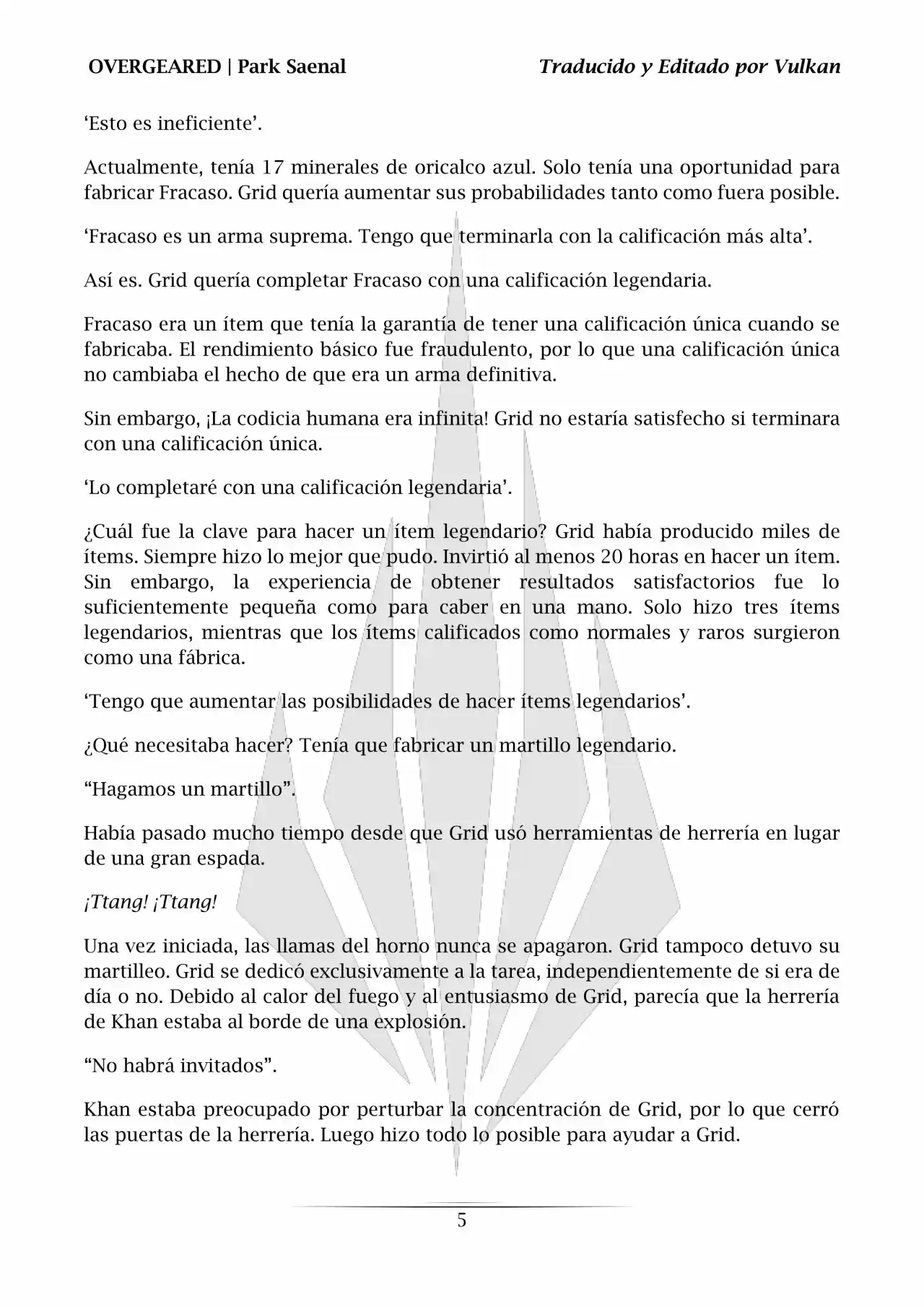 Overgeared (Novela) - Capítulo 146 - Página 6 - LectorTMOo