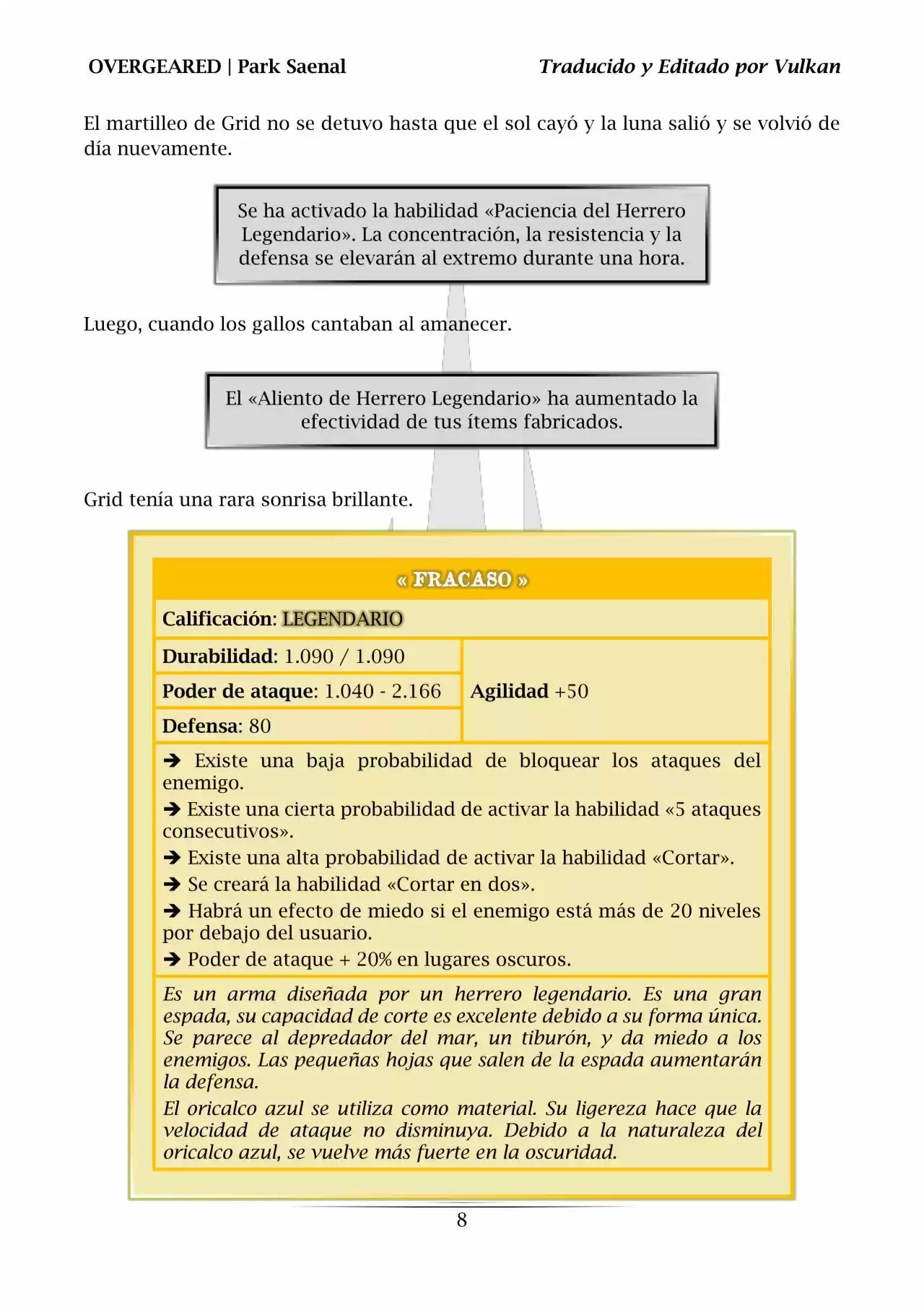 Overgeared (Novela) - Capítulo 146 - Página 9 - LectorTMOo