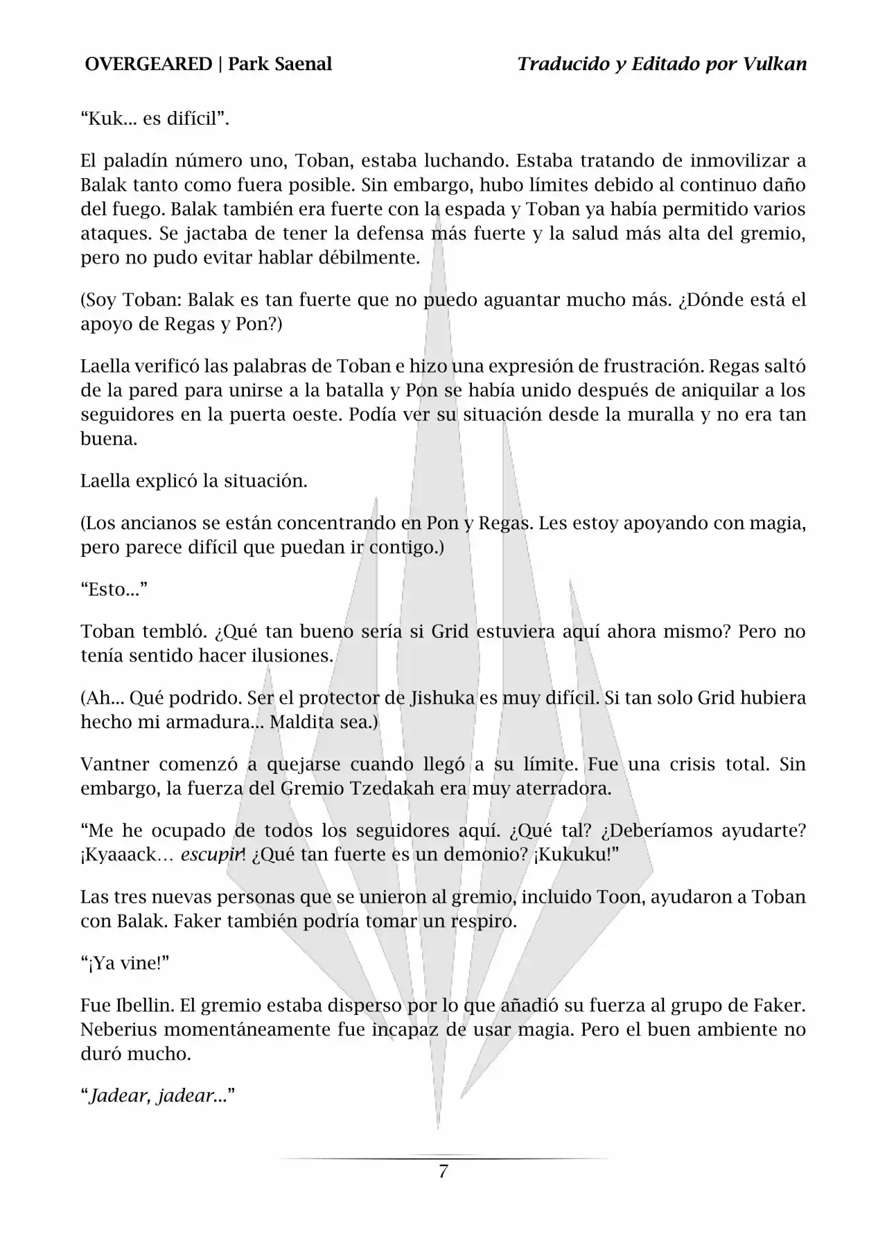 Overgeared (Novela) - Capítulo 151 - Página 8 - LectorTMOo