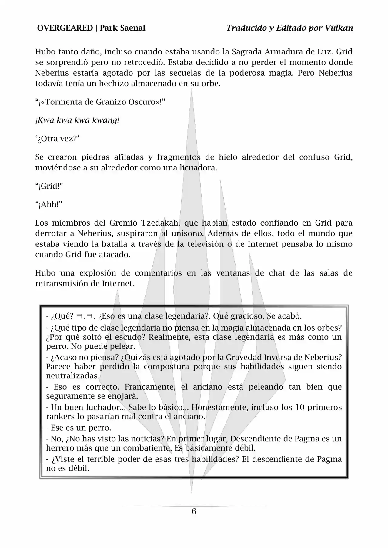 Overgeared (Novela) - Capítulo 154 - Página 7 - LectorTMOo
