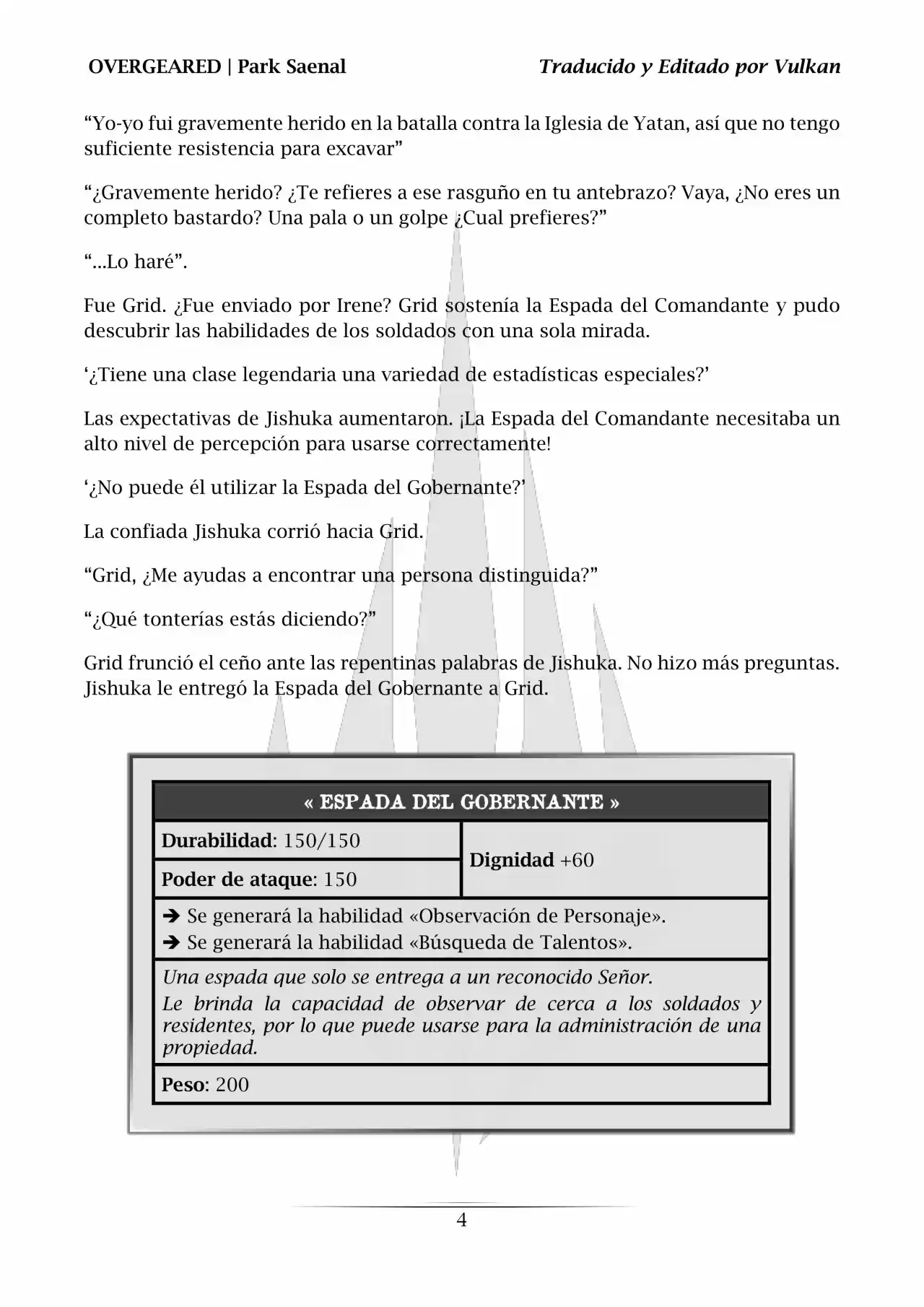 Overgeared (Novela) - Capítulo 156 - Página 5 - LectorTMOo