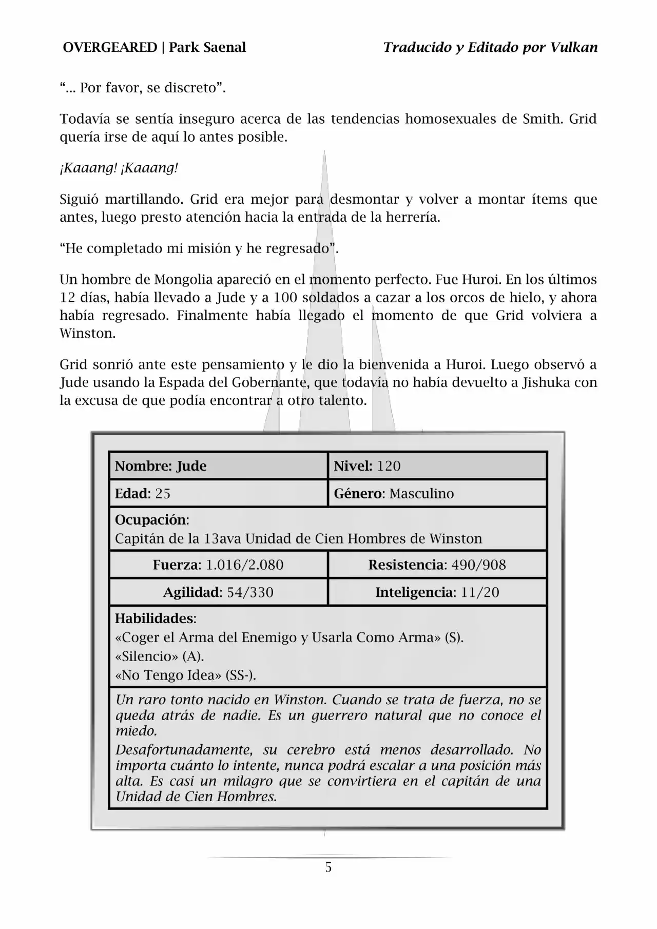Overgeared (Novela) - Capítulo 160 - Página 6 - LectorTMOo