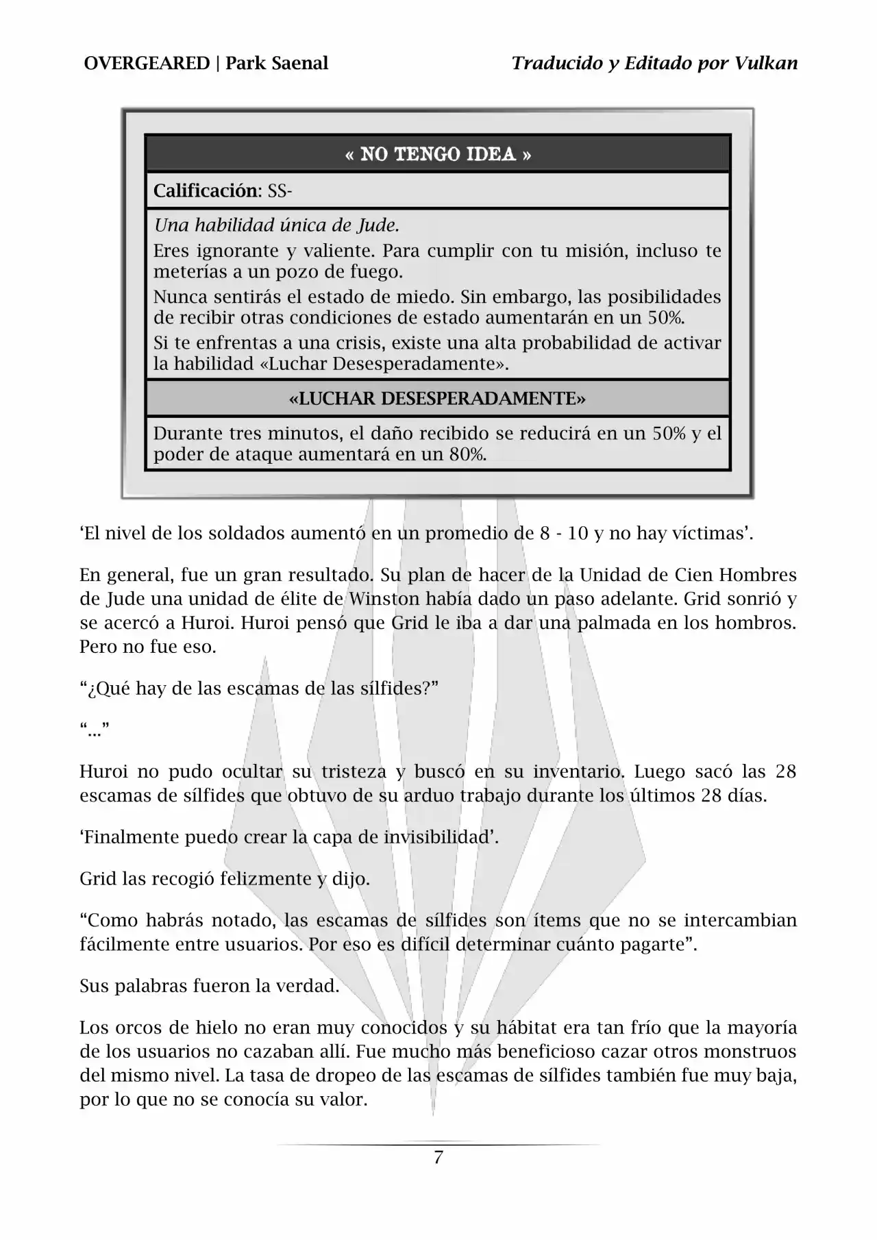 Overgeared (Novela) - Capítulo 160 - Página 8 - LectorTMOo