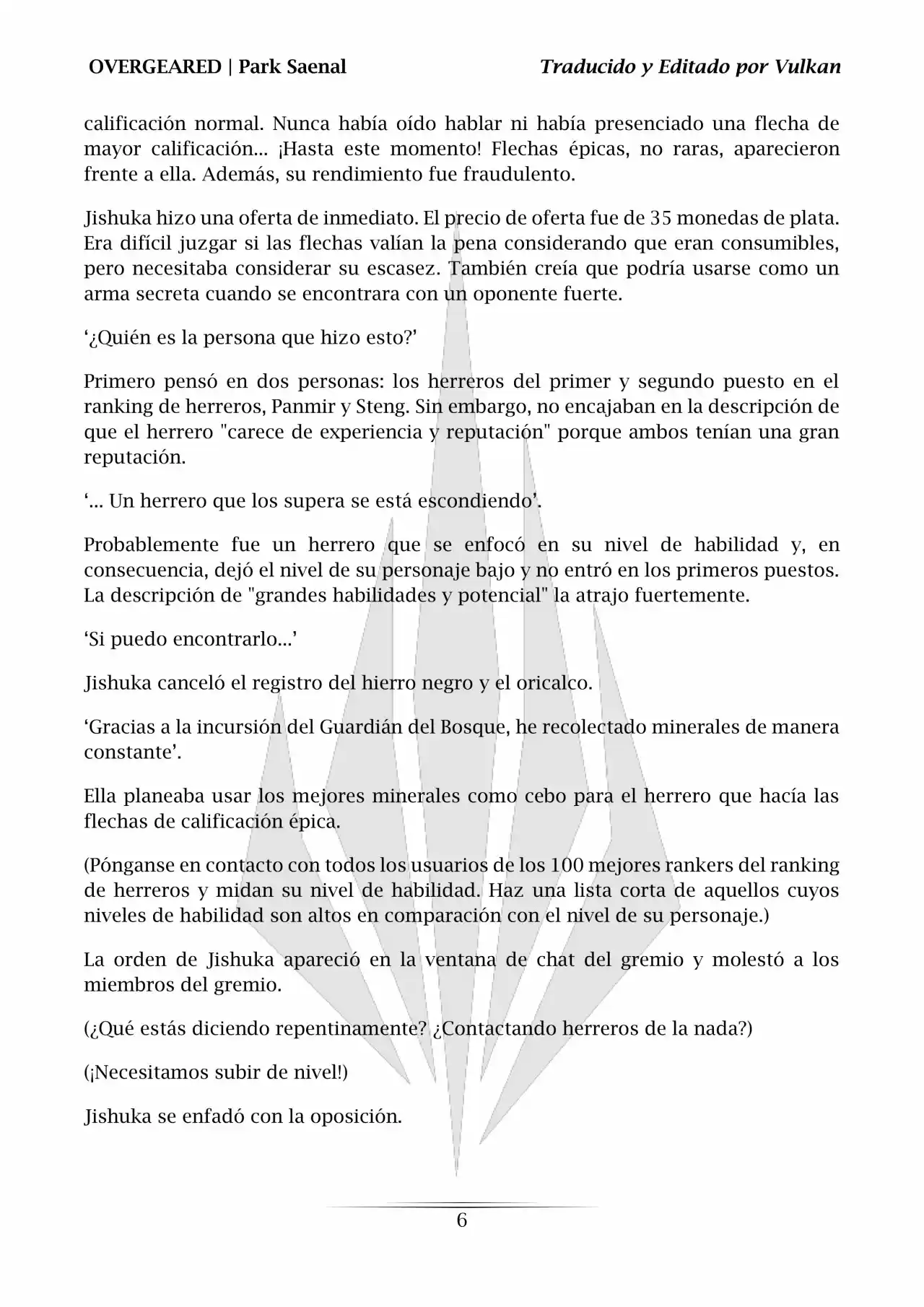 Overgeared (Novela) - Capítulo 19 - Página 5 - LectorTMOo