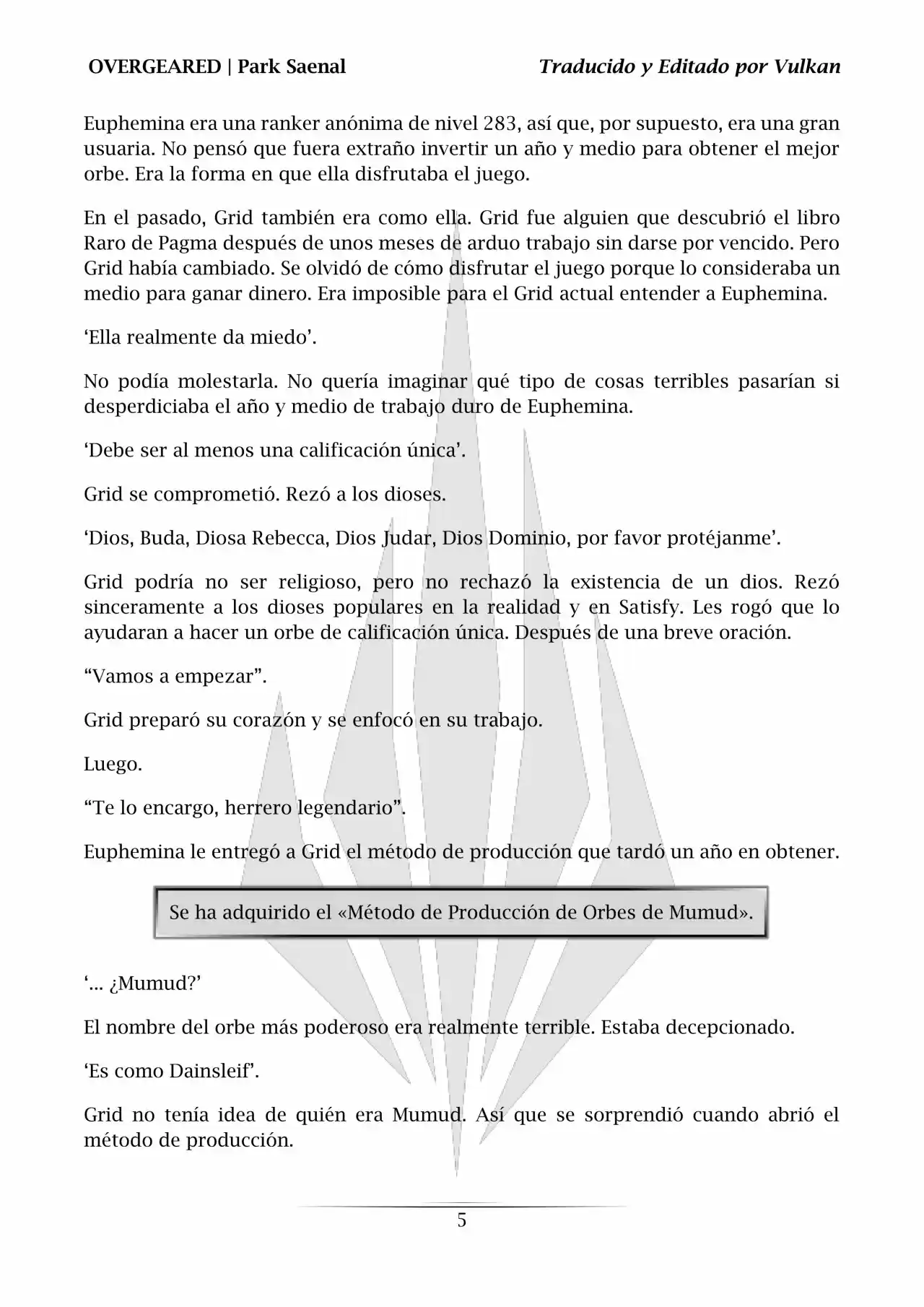 Overgeared (Novela) - Capítulo 190 - Página 6 - LectorTMOo
