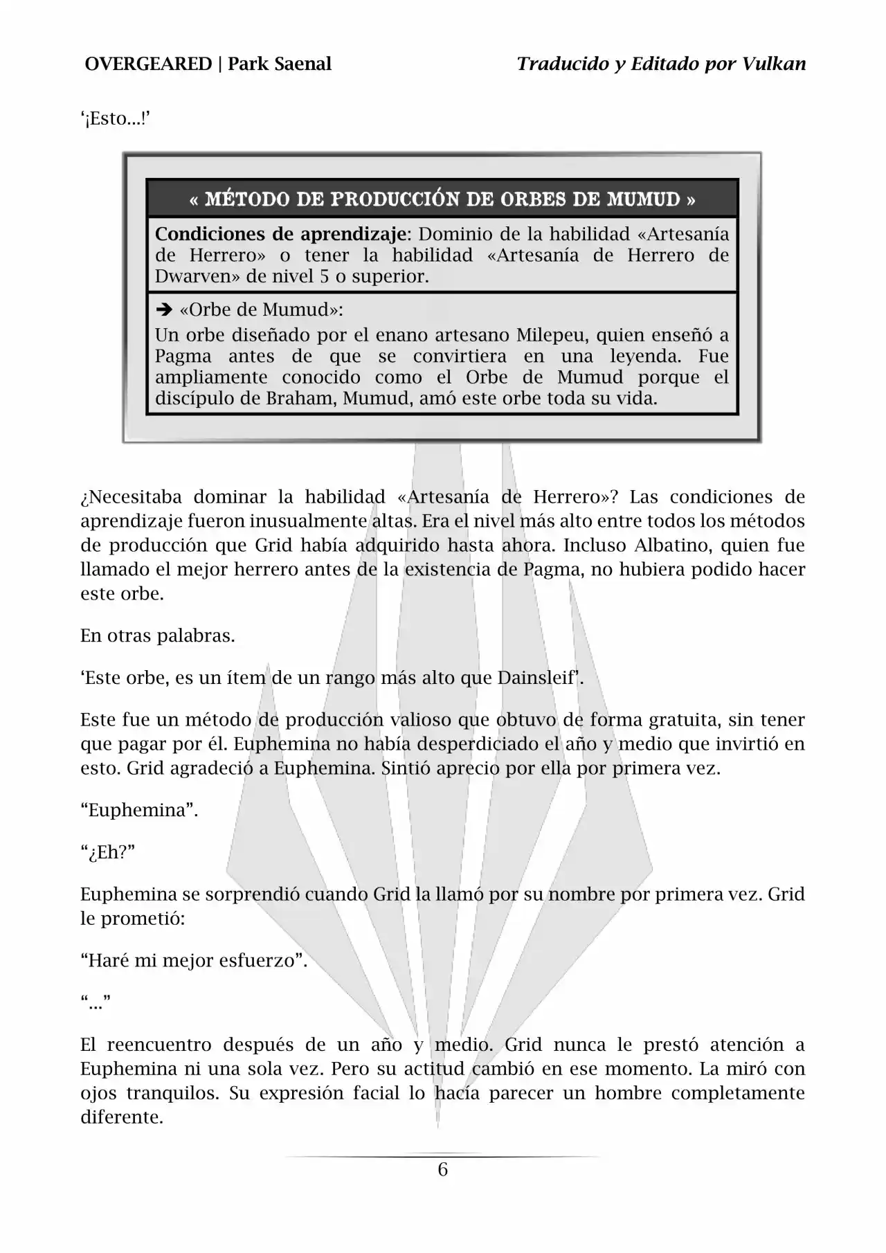 Overgeared (Novela) - Capítulo 190 - Página 7 - LectorTMOo