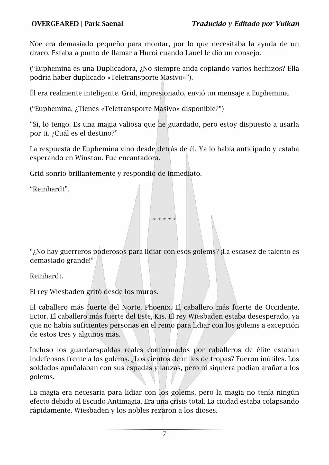 Overgeared (Novela) - Capítulo 197 - Página 8 - LectorTMOo