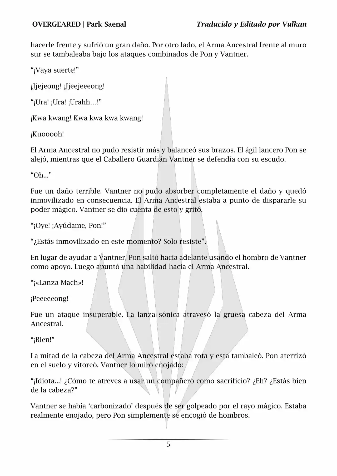 Overgeared (Novela) - Capítulo 203 - Página 6 - LectorTMOo