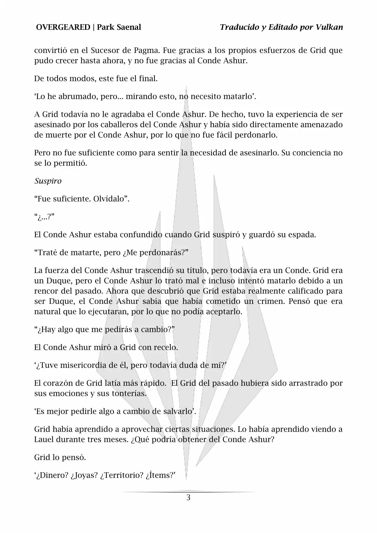 Overgeared (Novela) - Capítulo 213 - Página 4 - LectorTMOo