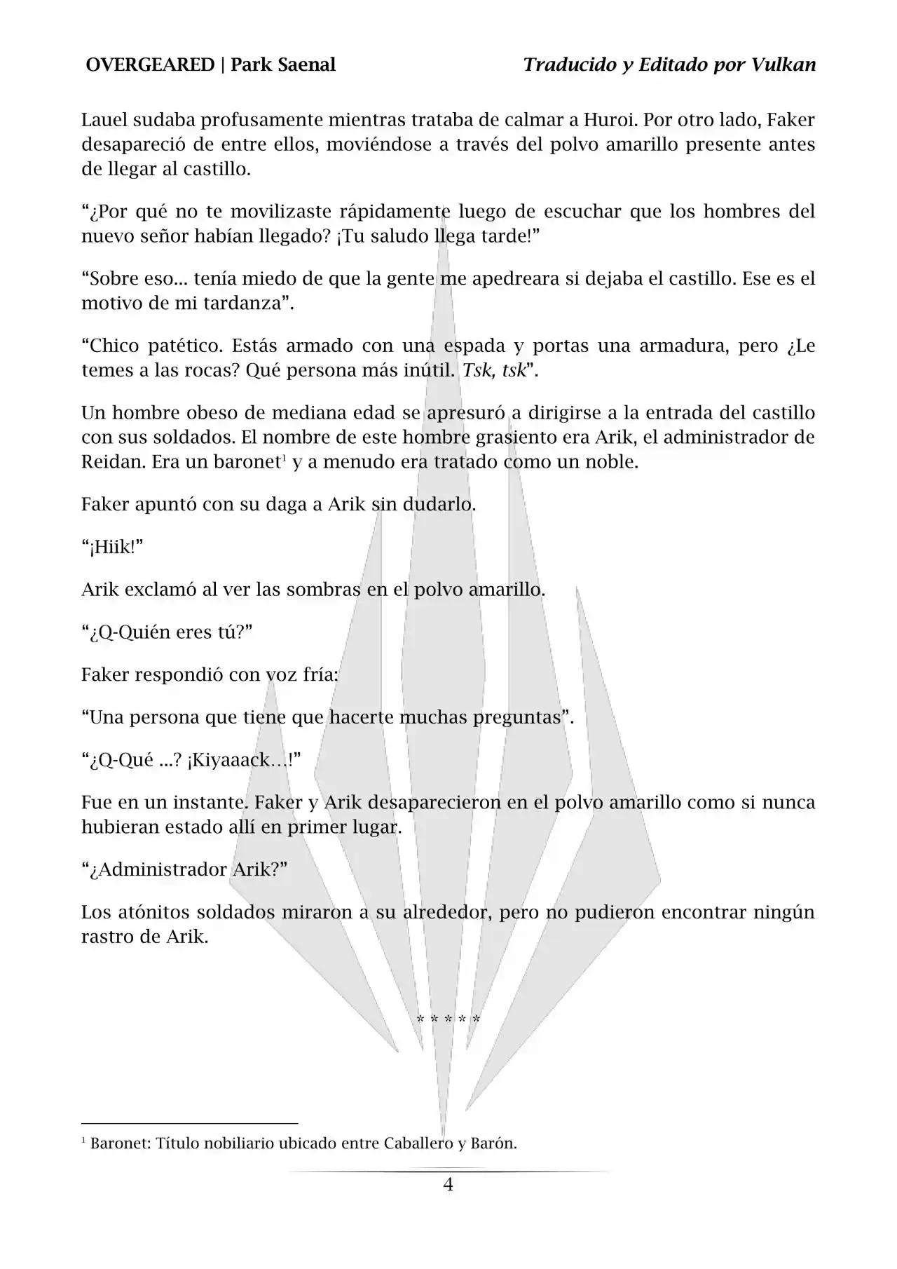 Overgeared (Novela) - Capítulo 216 - Página 5 - LectorTMOo