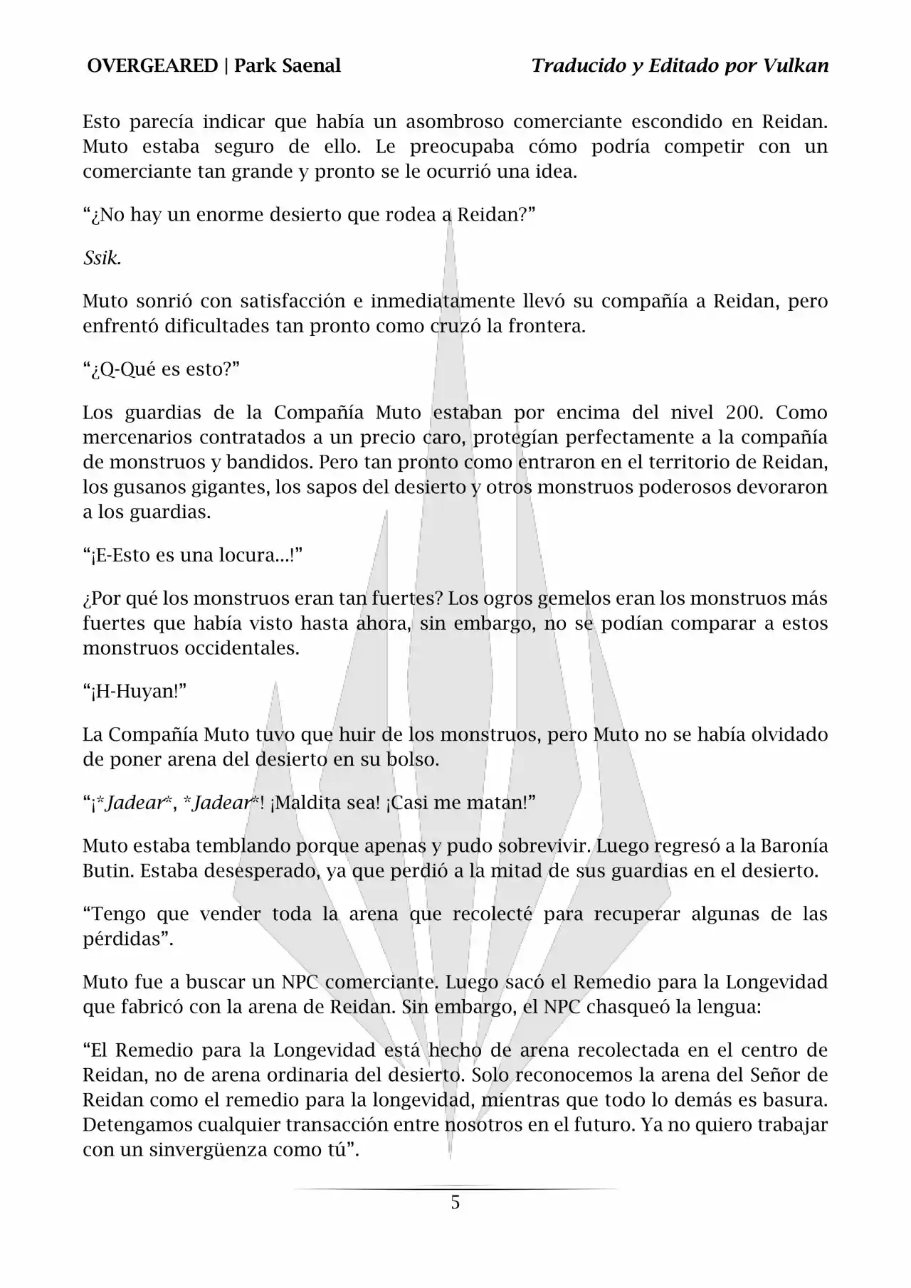 Overgeared (Novela) - Capítulo 222 - Página 6 - LectorTMOo