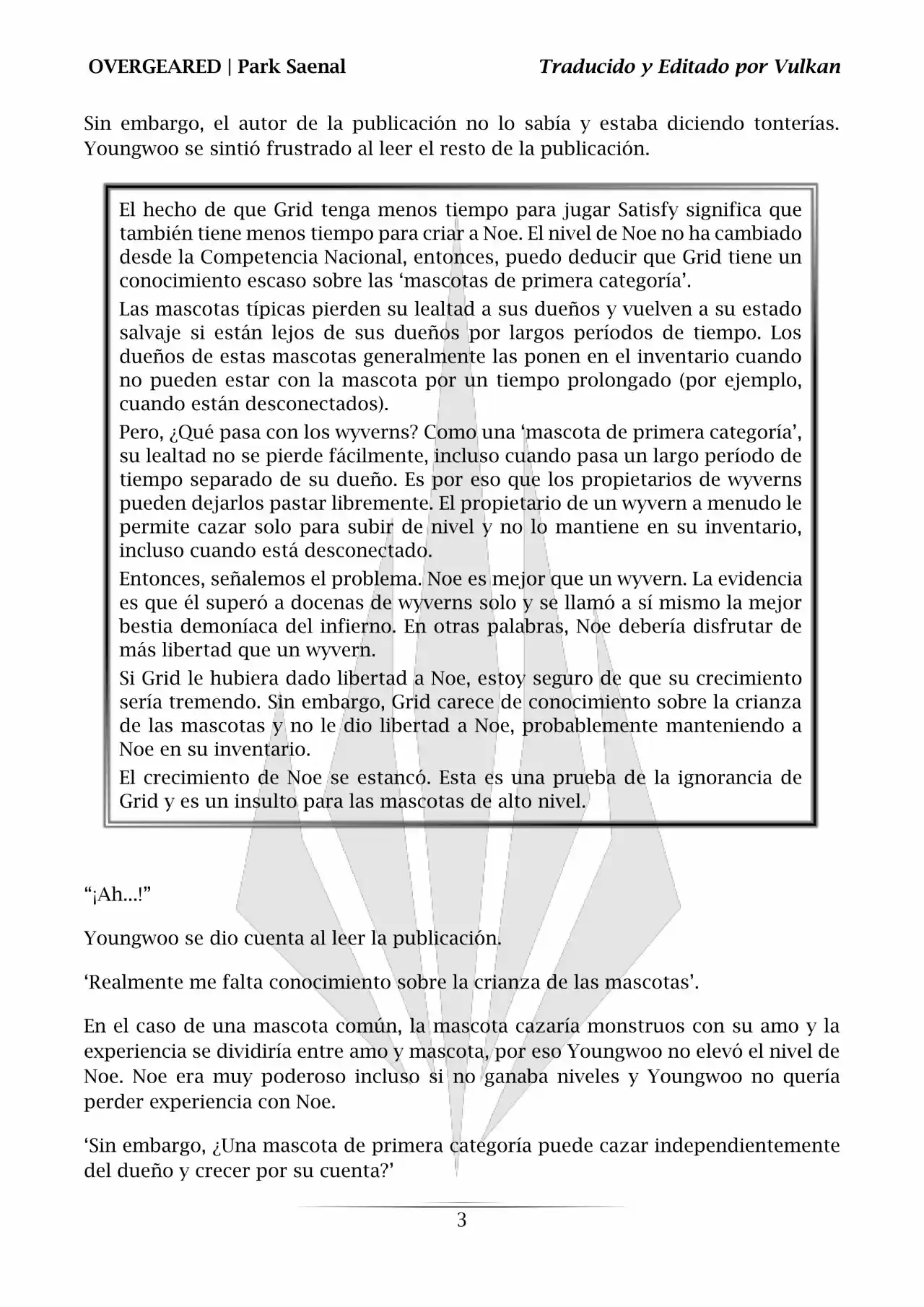 Overgeared (Novela) - Capítulo 223 - Página 4 - LectorTMOo