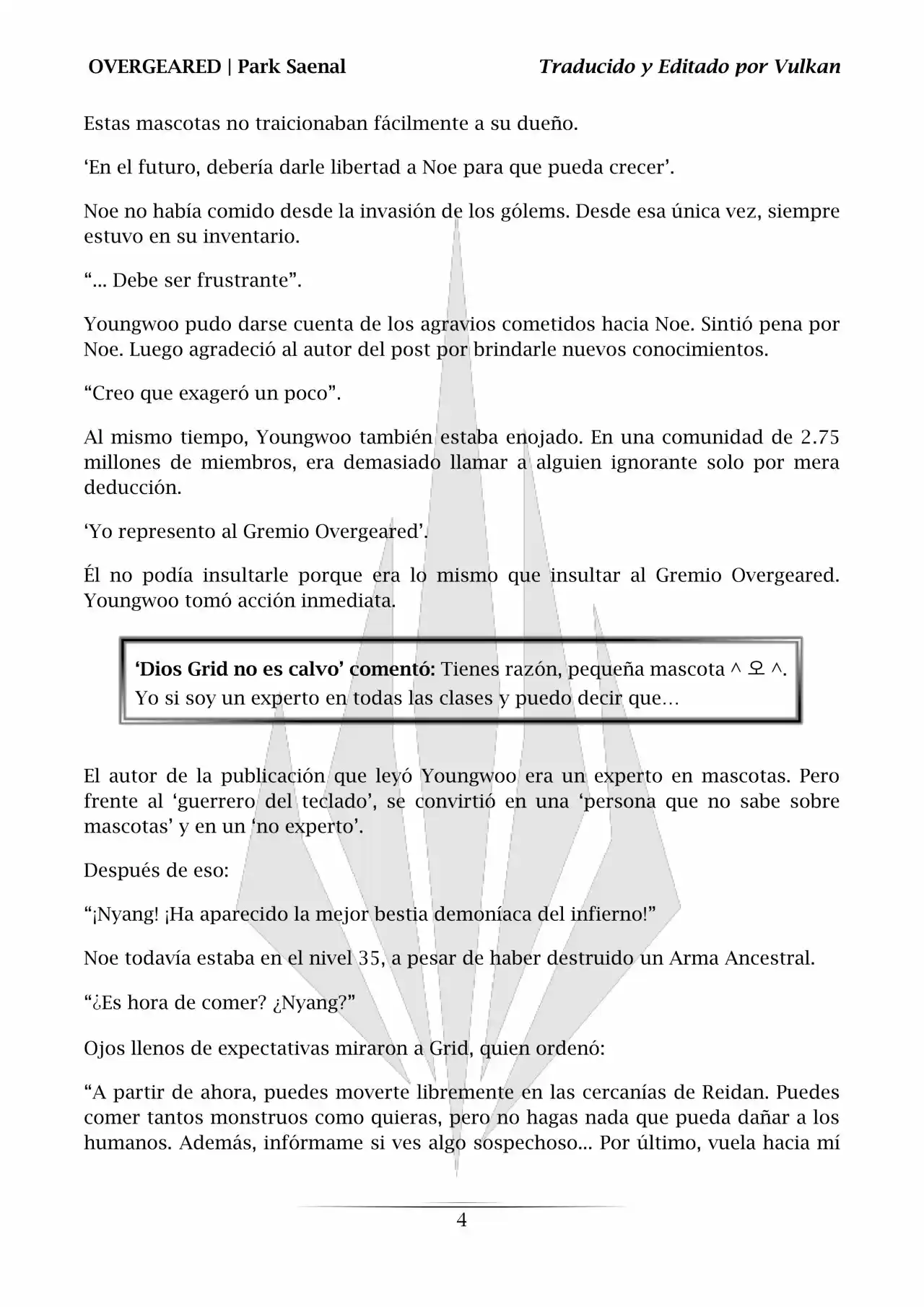 Overgeared (Novela) - Capítulo 223 - Página 5 - LectorTMOo