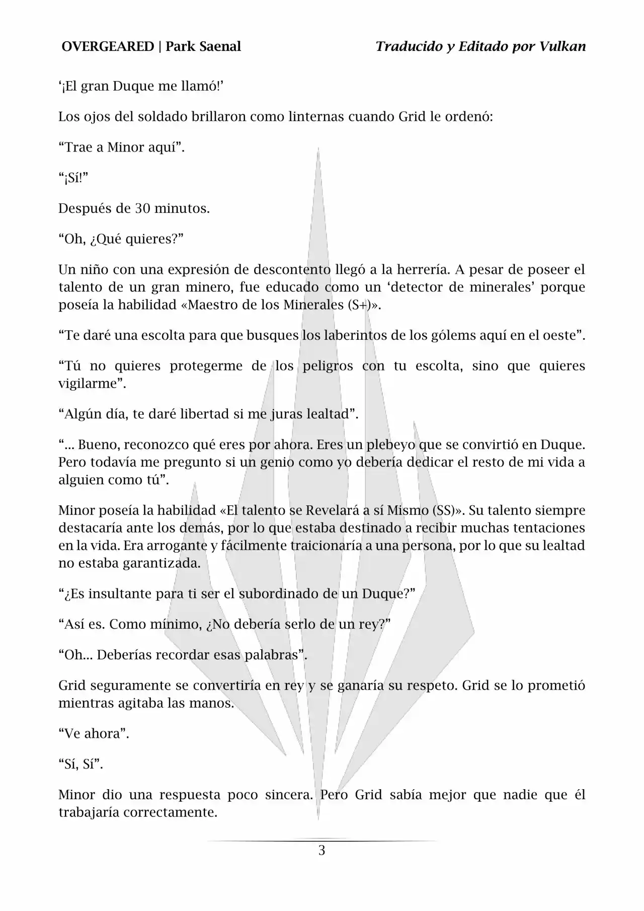 Overgeared (Novela) - Capítulo 225 - Página 4 - LectorTMOo