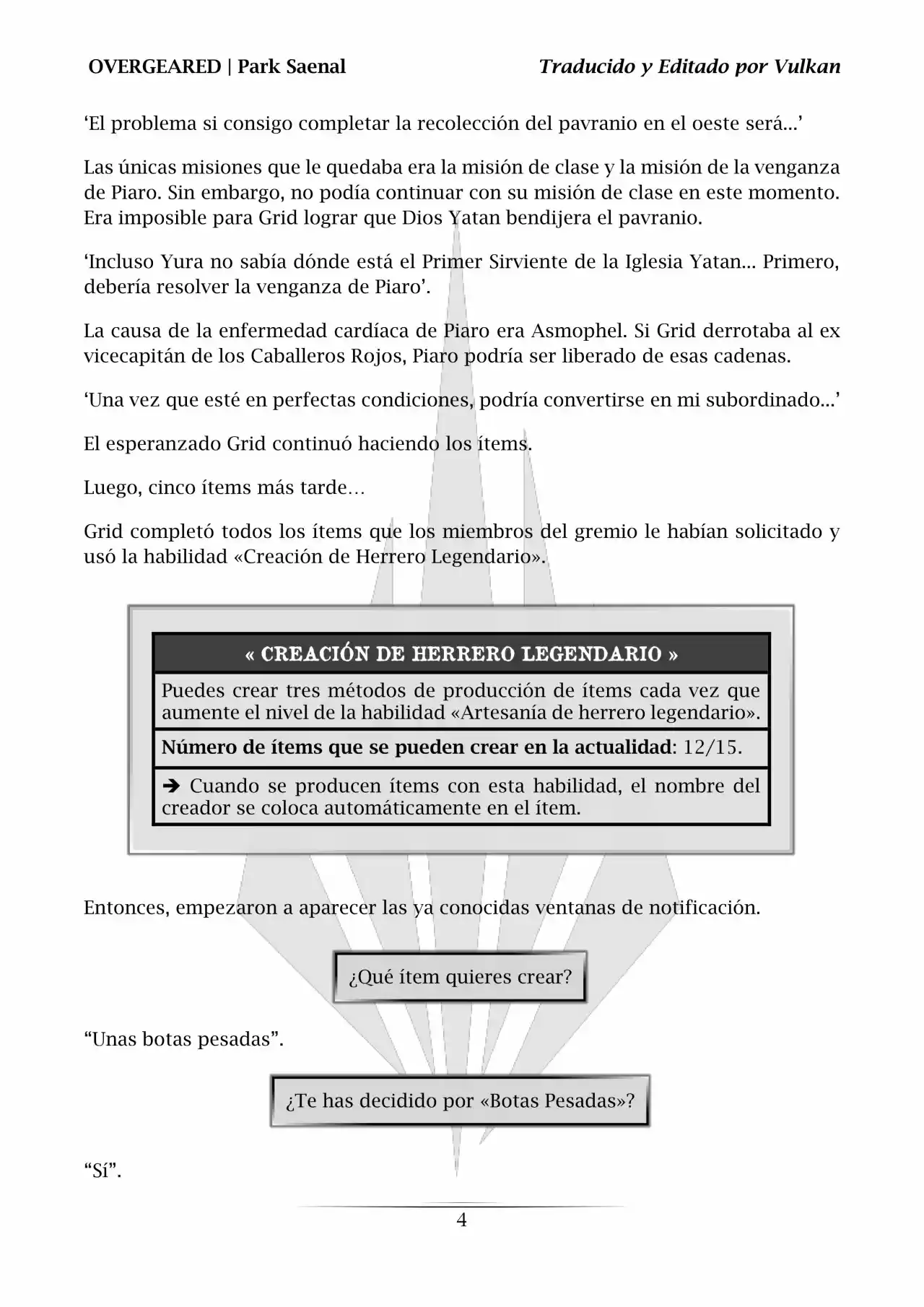 Overgeared (Novela) - Capítulo 225 - Página 5 - LectorTMOo