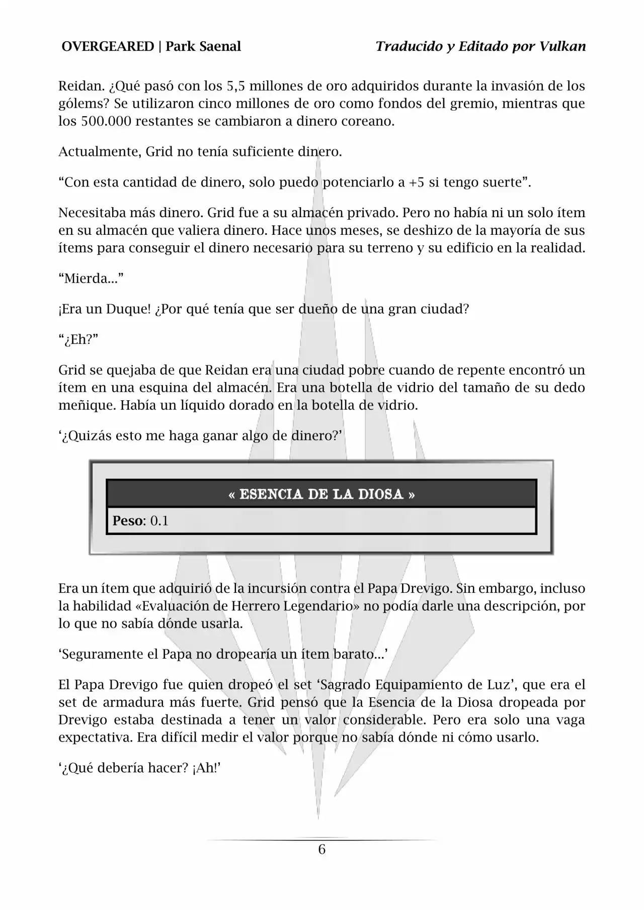 Overgeared (Novela) - Capítulo 227 - Página 7 - LectorTMOo