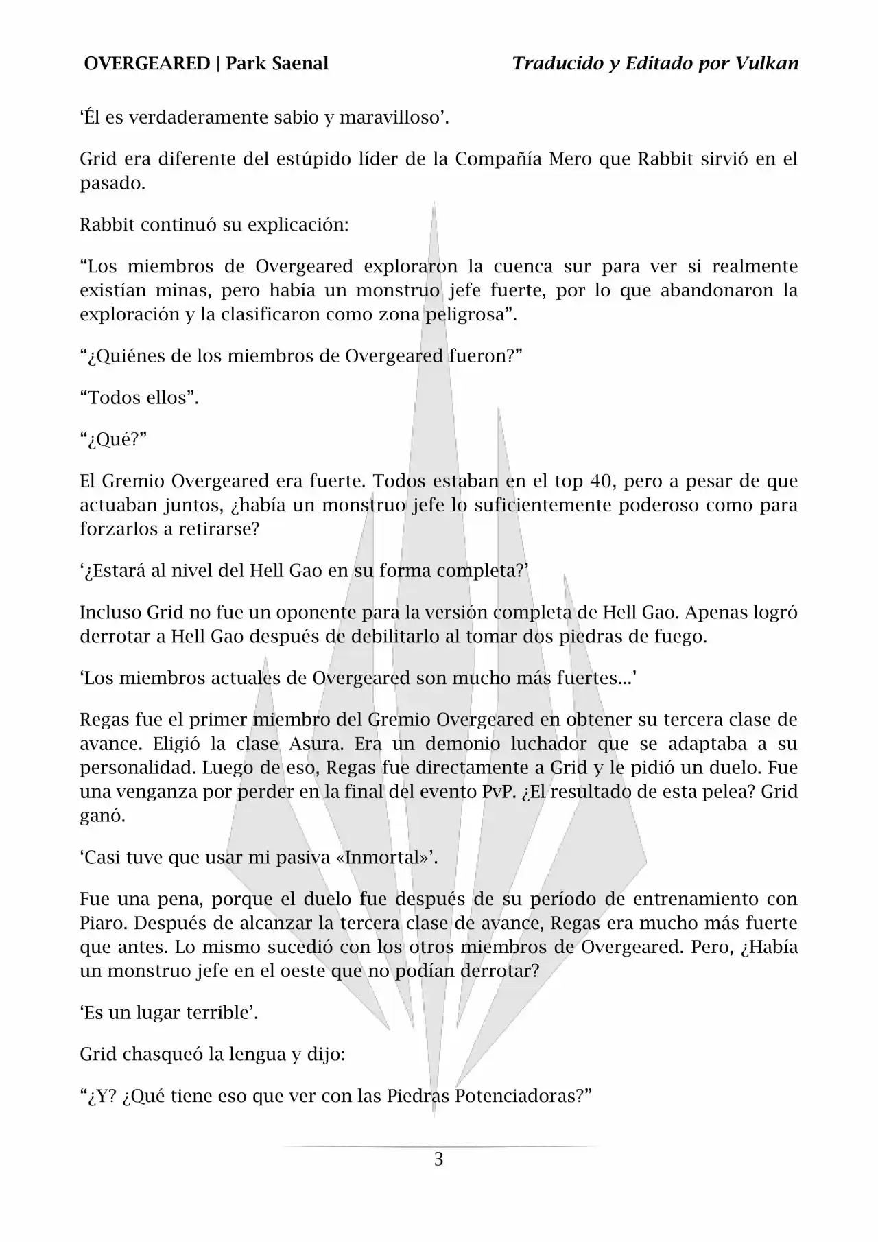 Overgeared (Novela) - Capítulo 228 - Página 4 - LectorTMOo