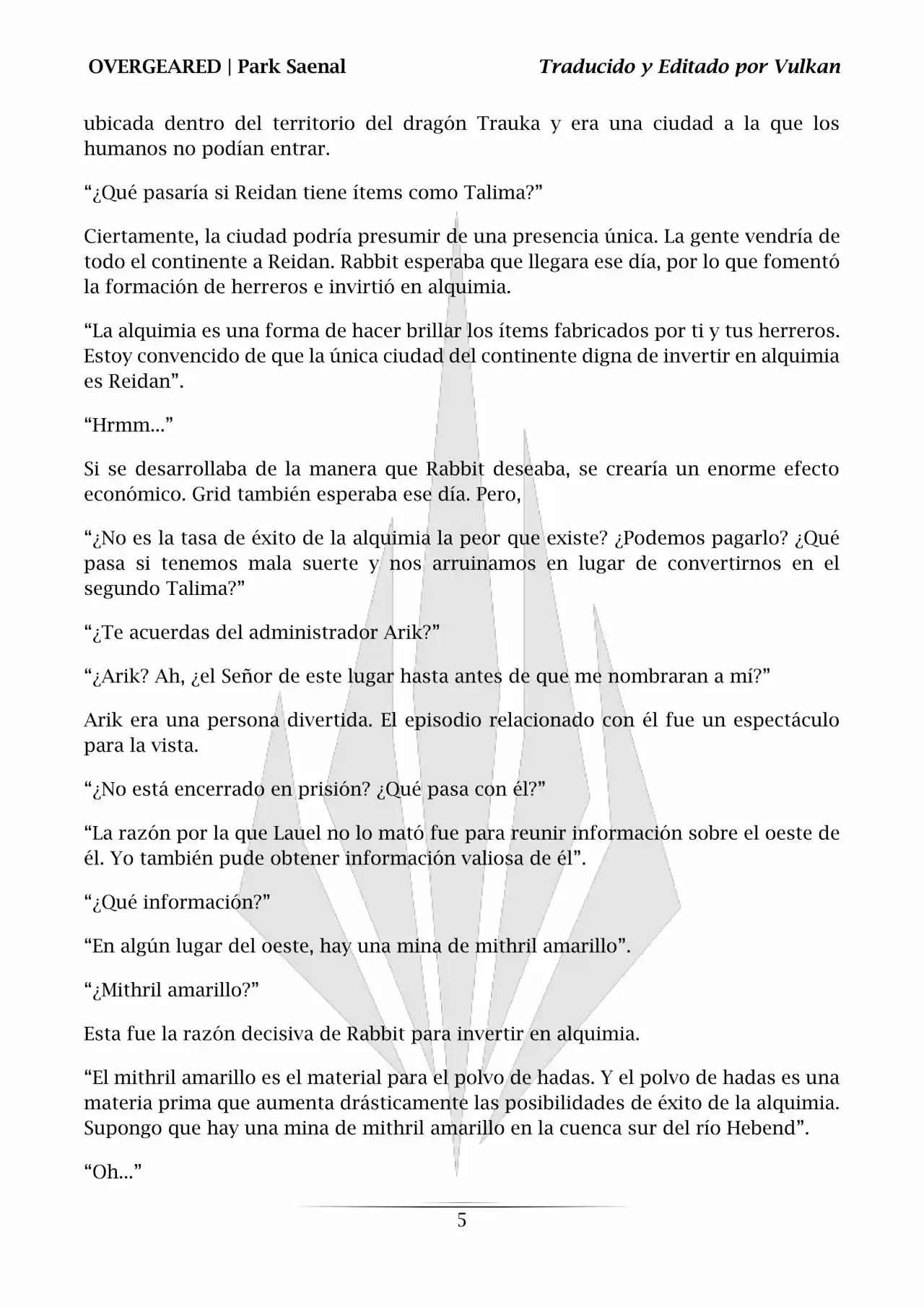 Overgeared (Novela) - Capítulo 228 - Página 6 - LectorTMOo