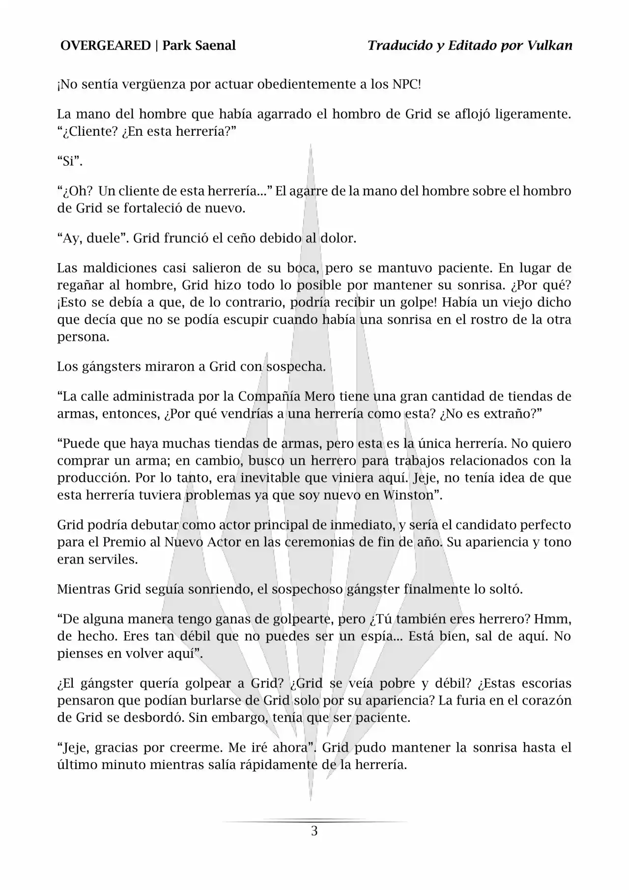 Overgeared (Novela) - Capítulo 23 - Página 4 - LectorTMOo