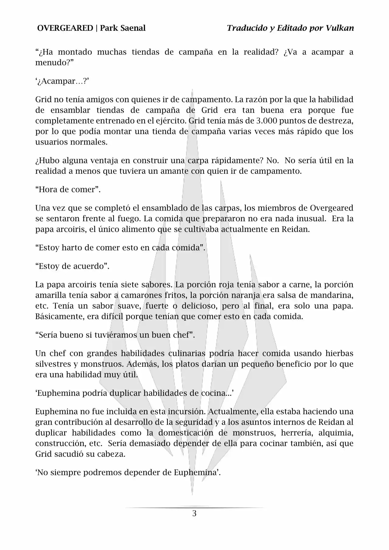 Overgeared (Novela) - Capítulo 230 - Página 4 - LectorTMOo