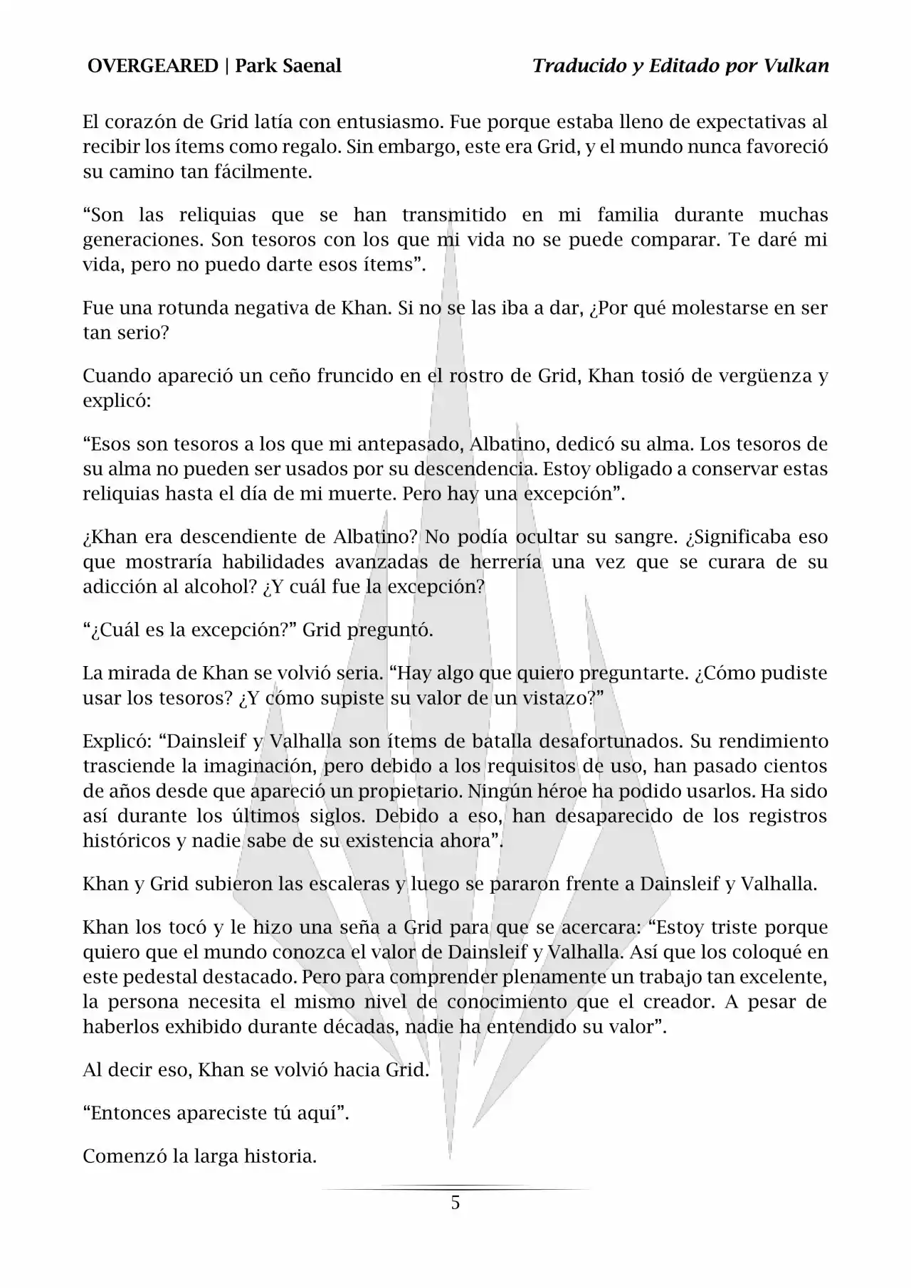 Overgeared (Novela) - Capítulo 27 - Página 6 - LectorTMOo