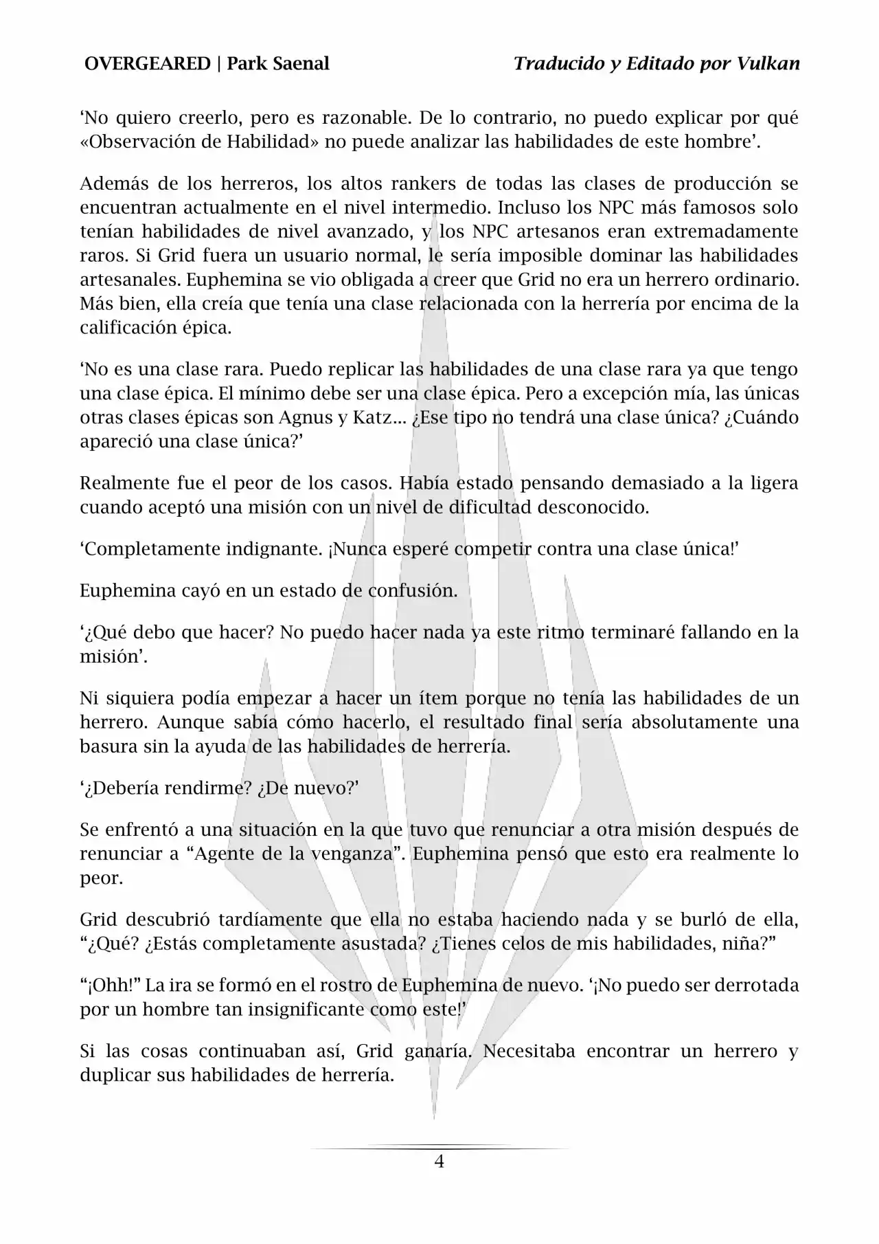 Overgeared (Novela) - Capítulo 39 - Página 5 - LectorTMOo