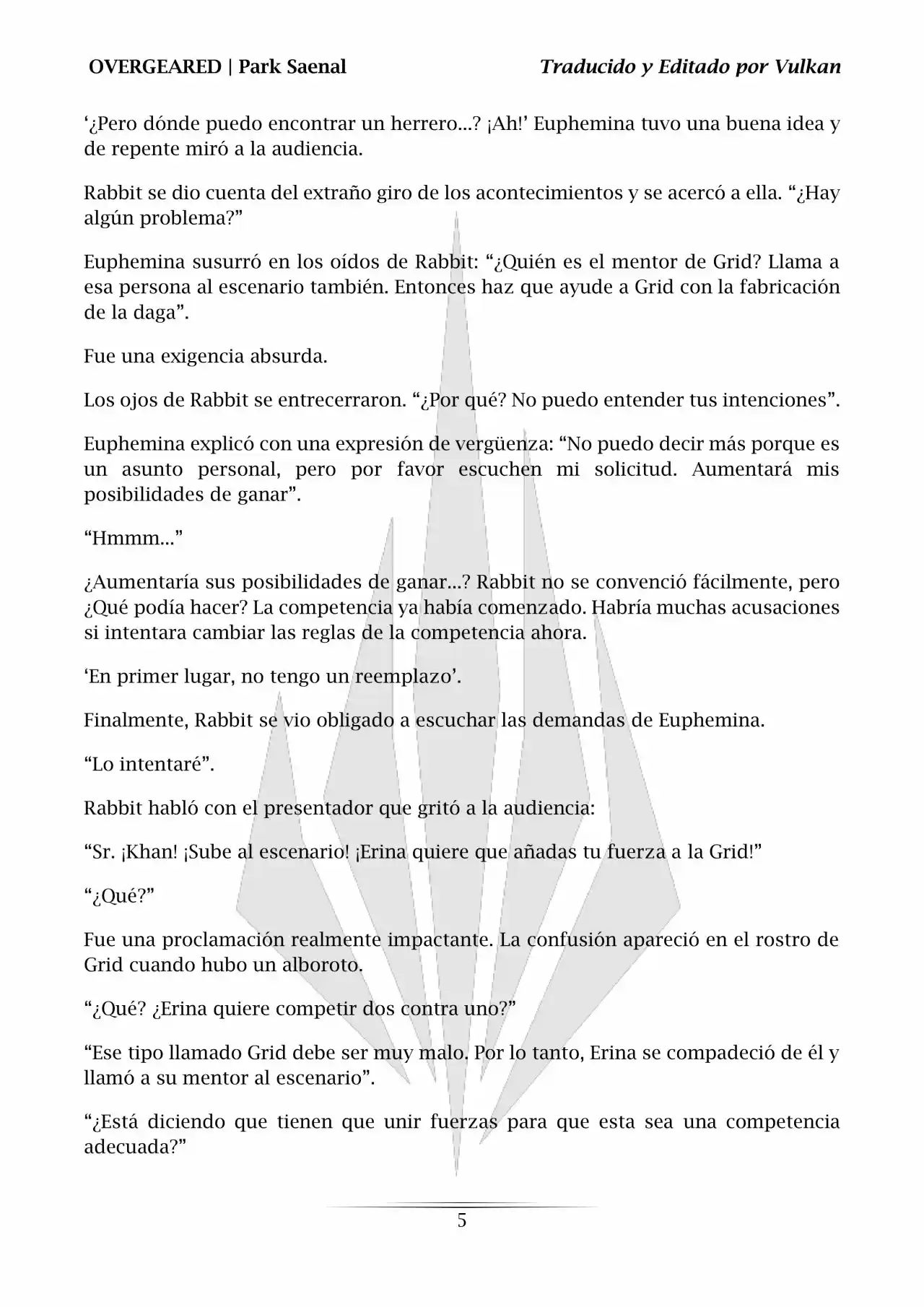 Overgeared (Novela) - Capítulo 39 - Página 6 - LectorTMOo