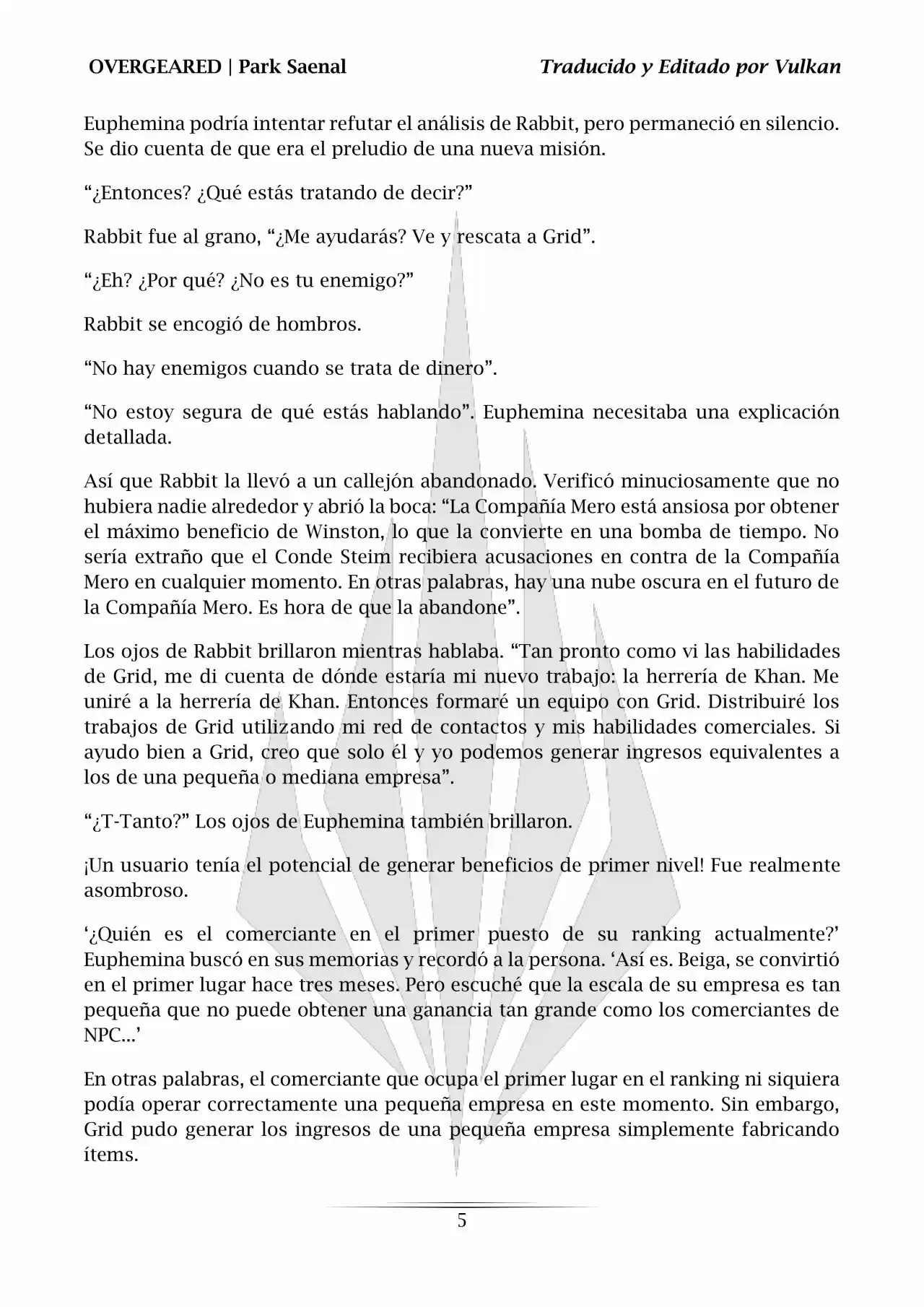 Overgeared (Novela) - Capítulo 41 - Página 6 - LectorTMOo