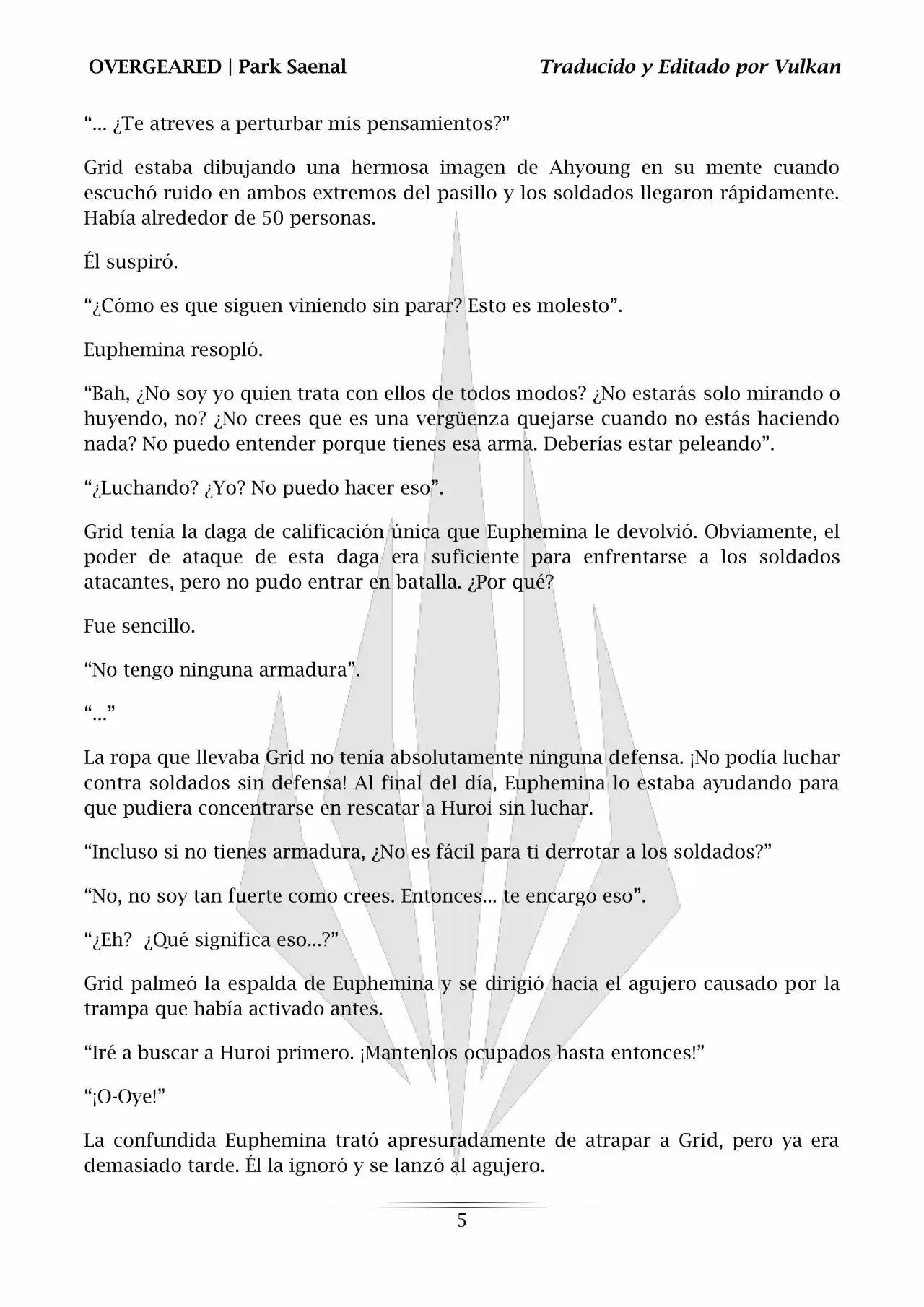 Overgeared (Novela) - Capítulo 45 - Página 6 - LectorTMOo