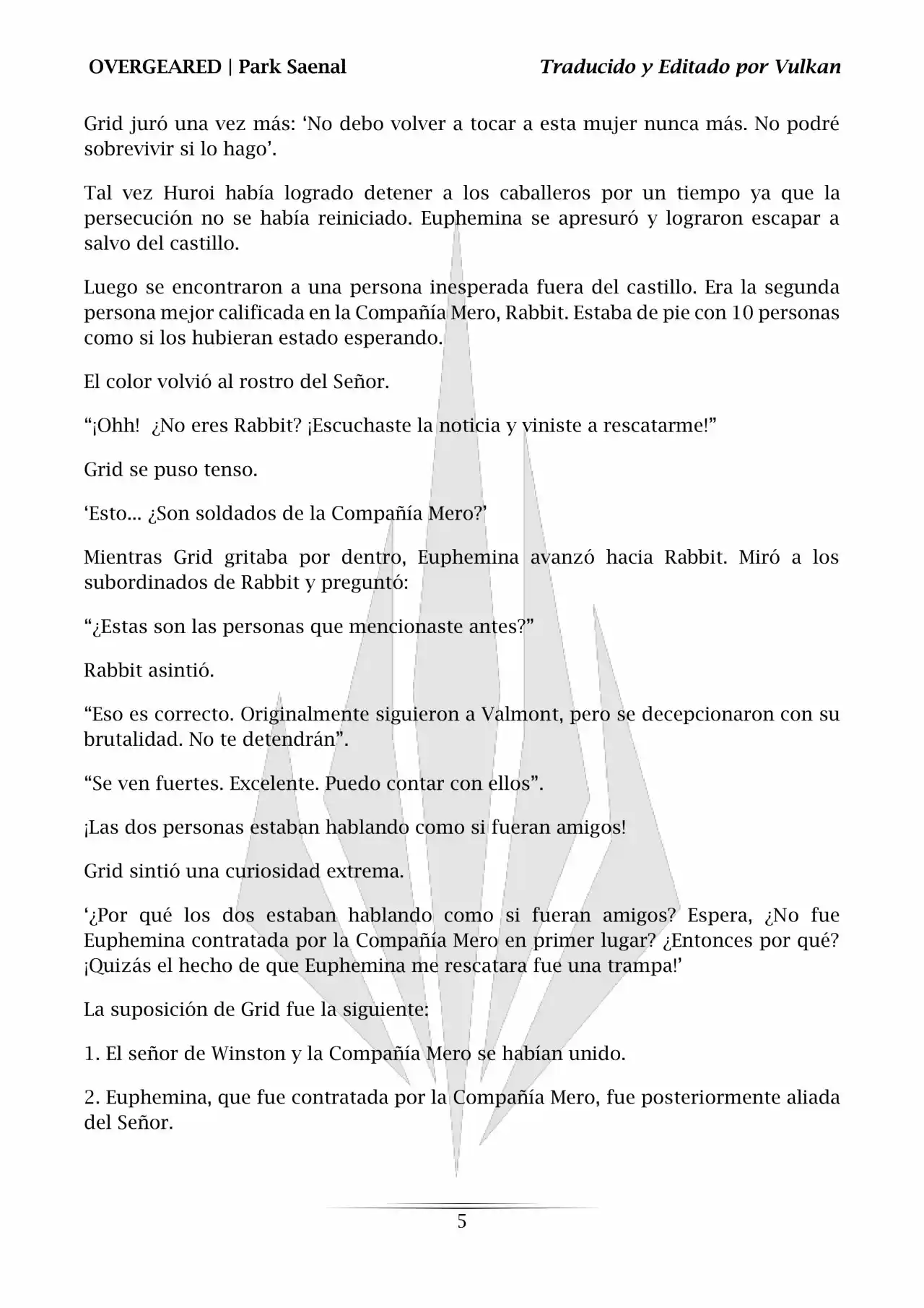 Overgeared (Novela) - Capítulo 49 - Página 6 - LectorTMOo