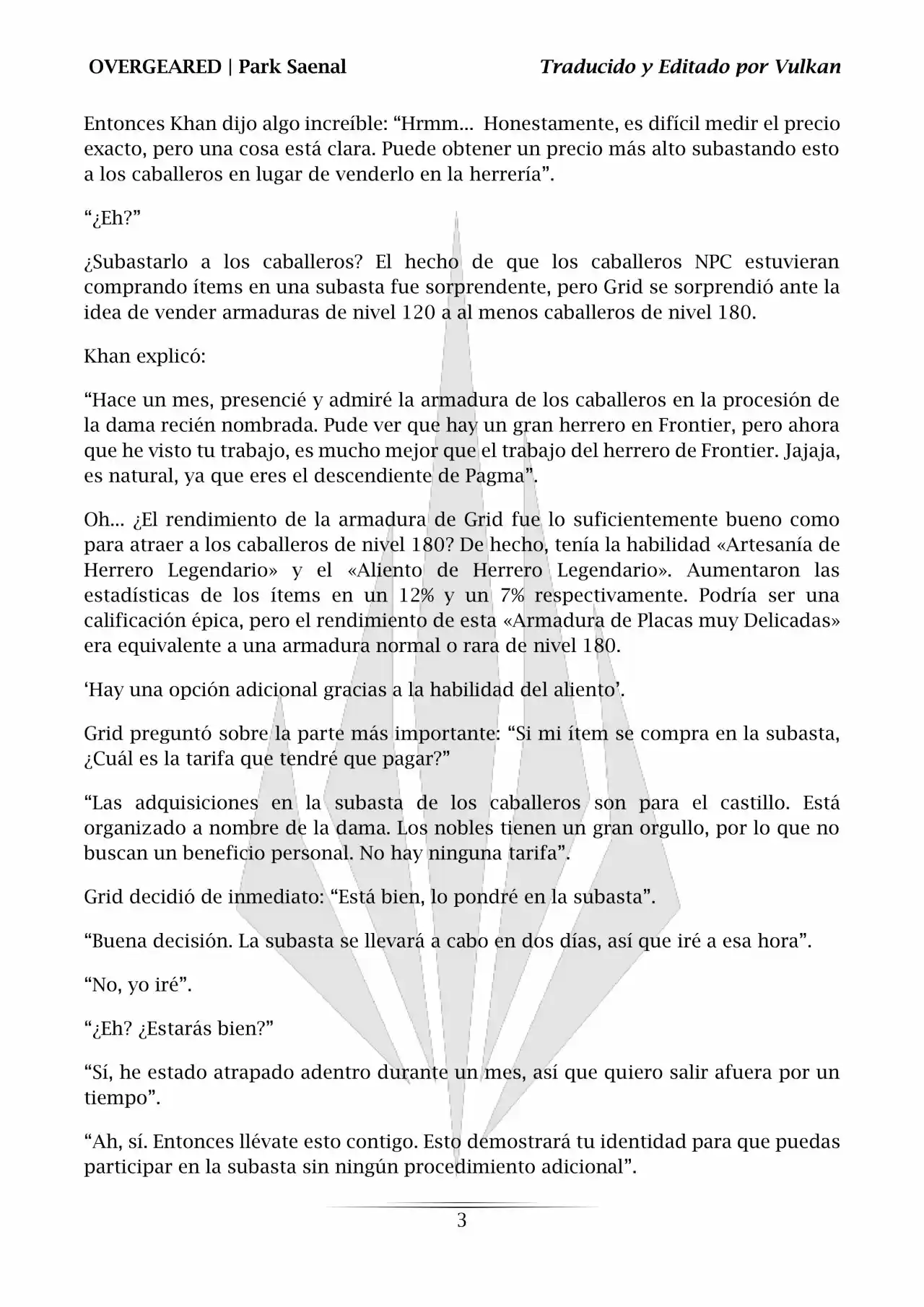 Overgeared (Novela) - Capítulo 57 - Página 4 - LectorTMOo