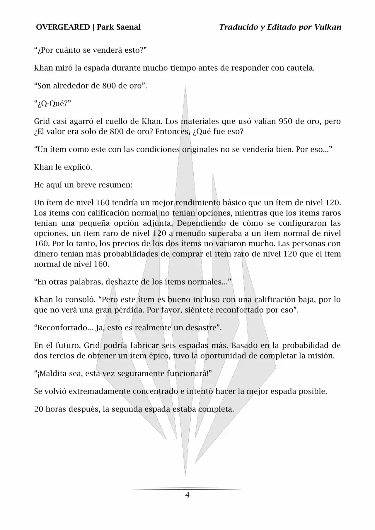 Overgeared (Novela) - Capítulo 60 - Página 5 - LectorTMOo