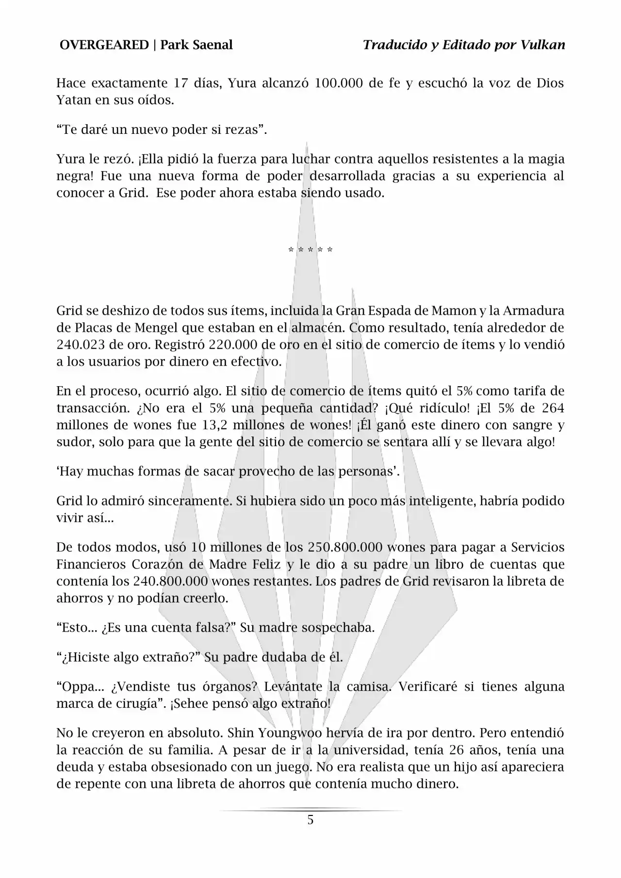 Overgeared (Novela) - Capítulo 63 - Página 6 - LectorTMOo
