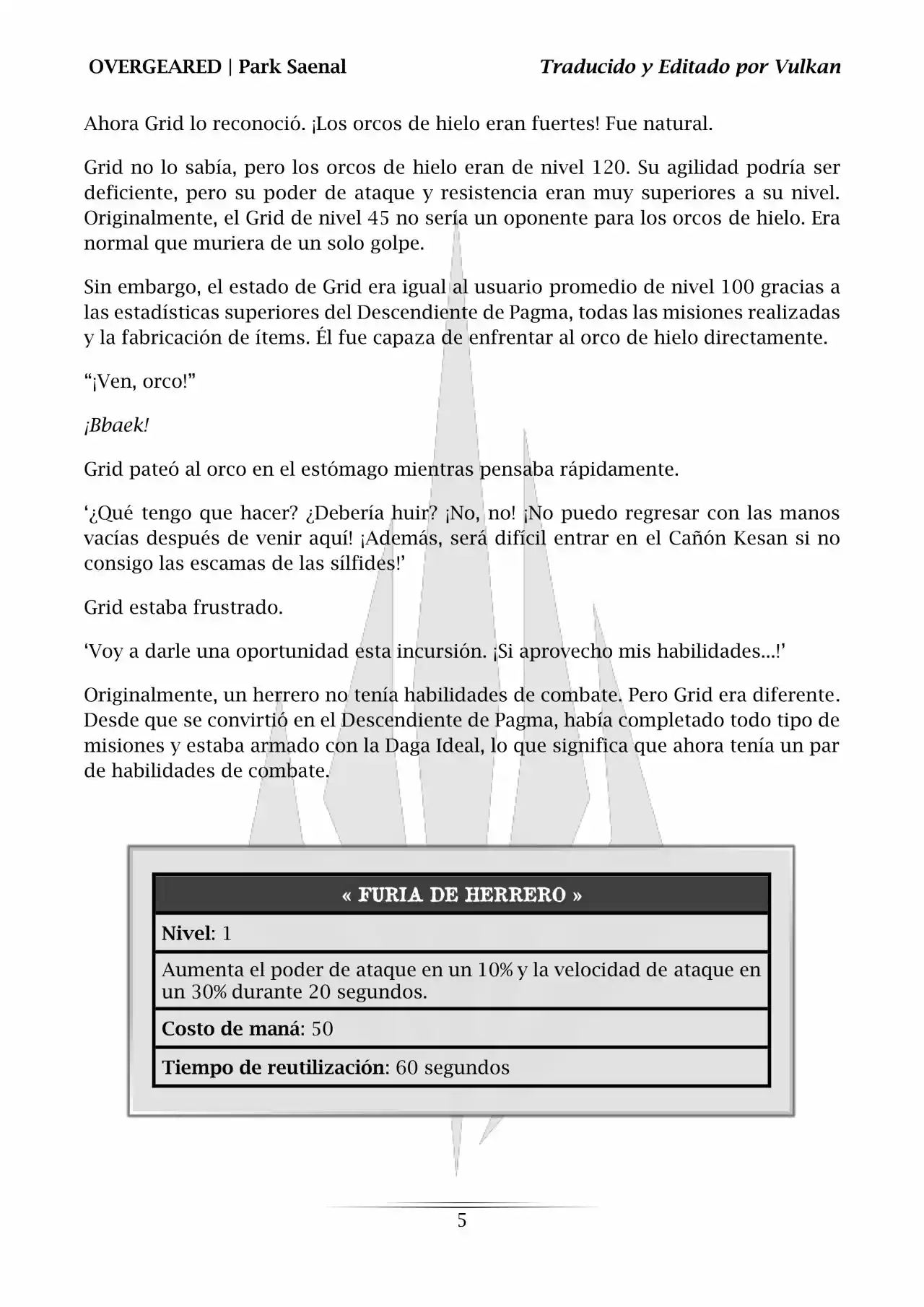 Overgeared (Novela) - Capítulo 69 - Página 6 - LectorTMOo