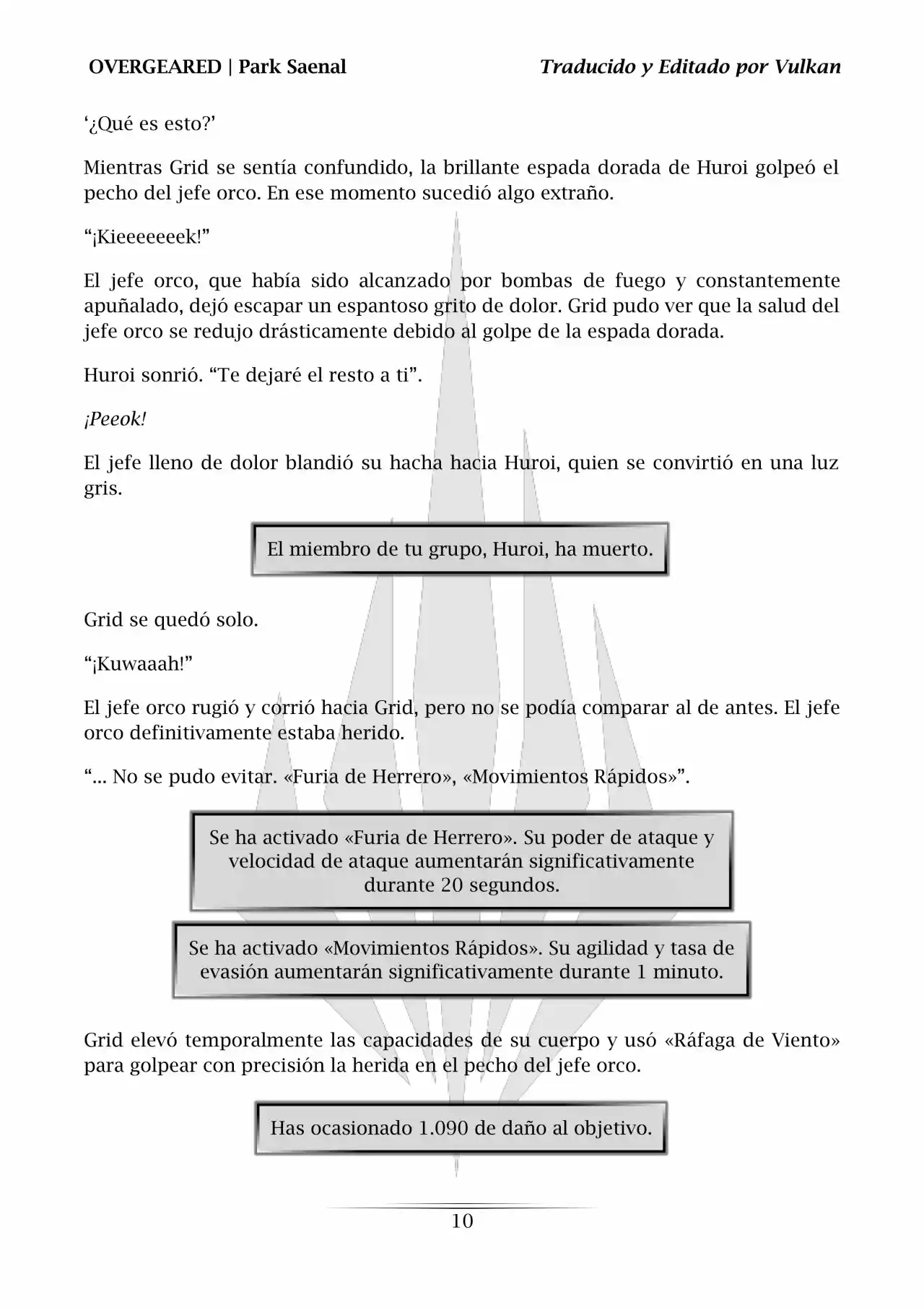 Overgeared (Novela) - Capítulo 71 - Página 10 - LectorTMOo