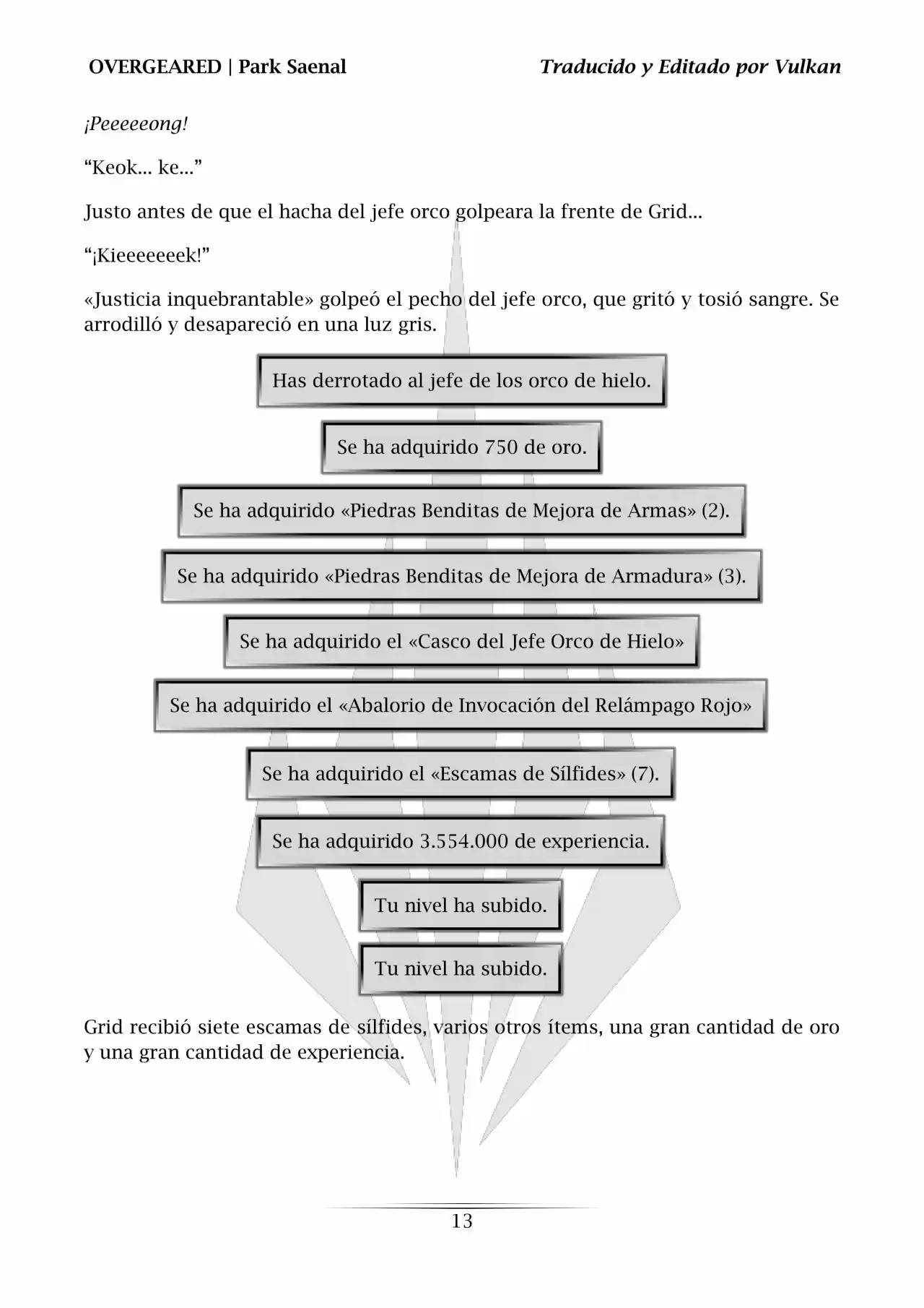 Overgeared (Novela) - Capítulo 71 - Página 13 - LectorTMOo