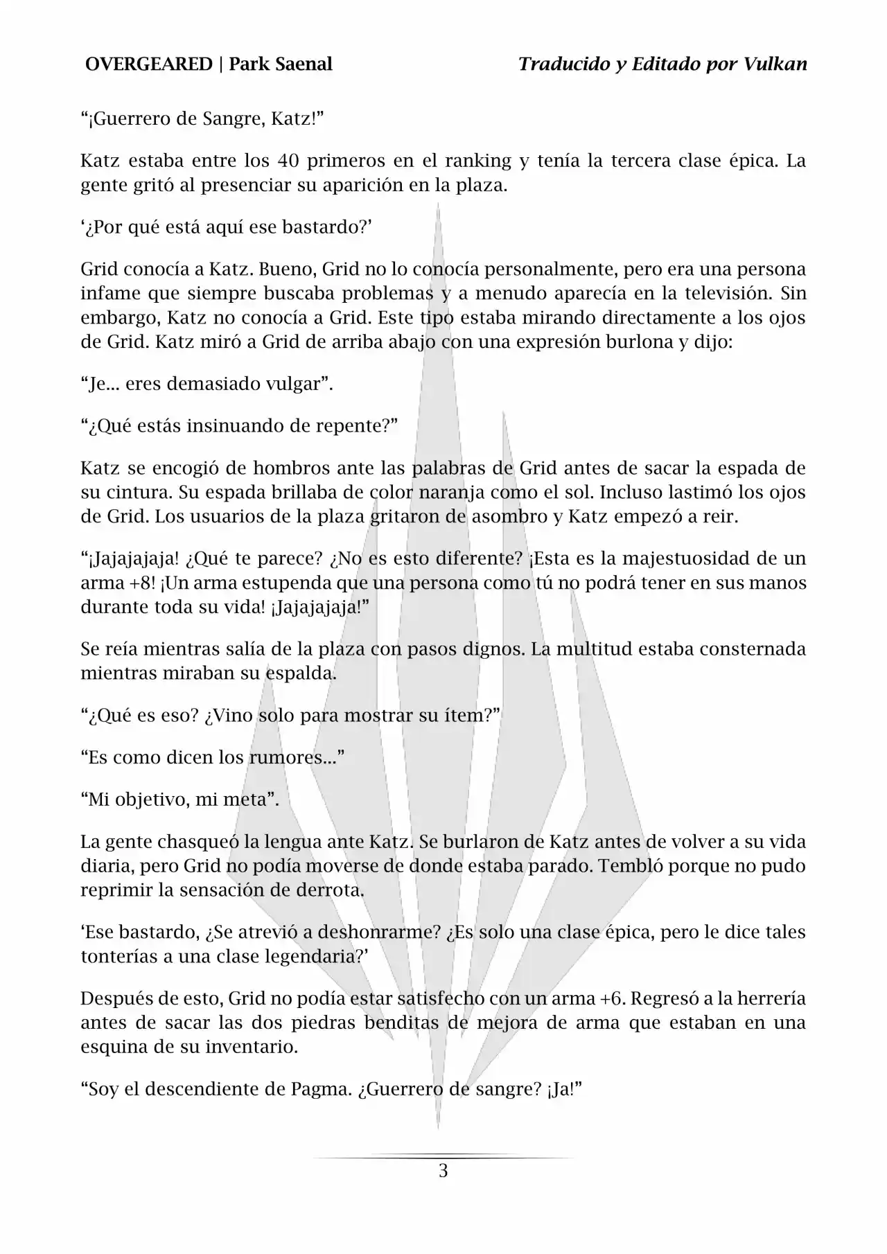 Overgeared (Novela) - Capítulo 73 - Página 4 - LectorTMOo