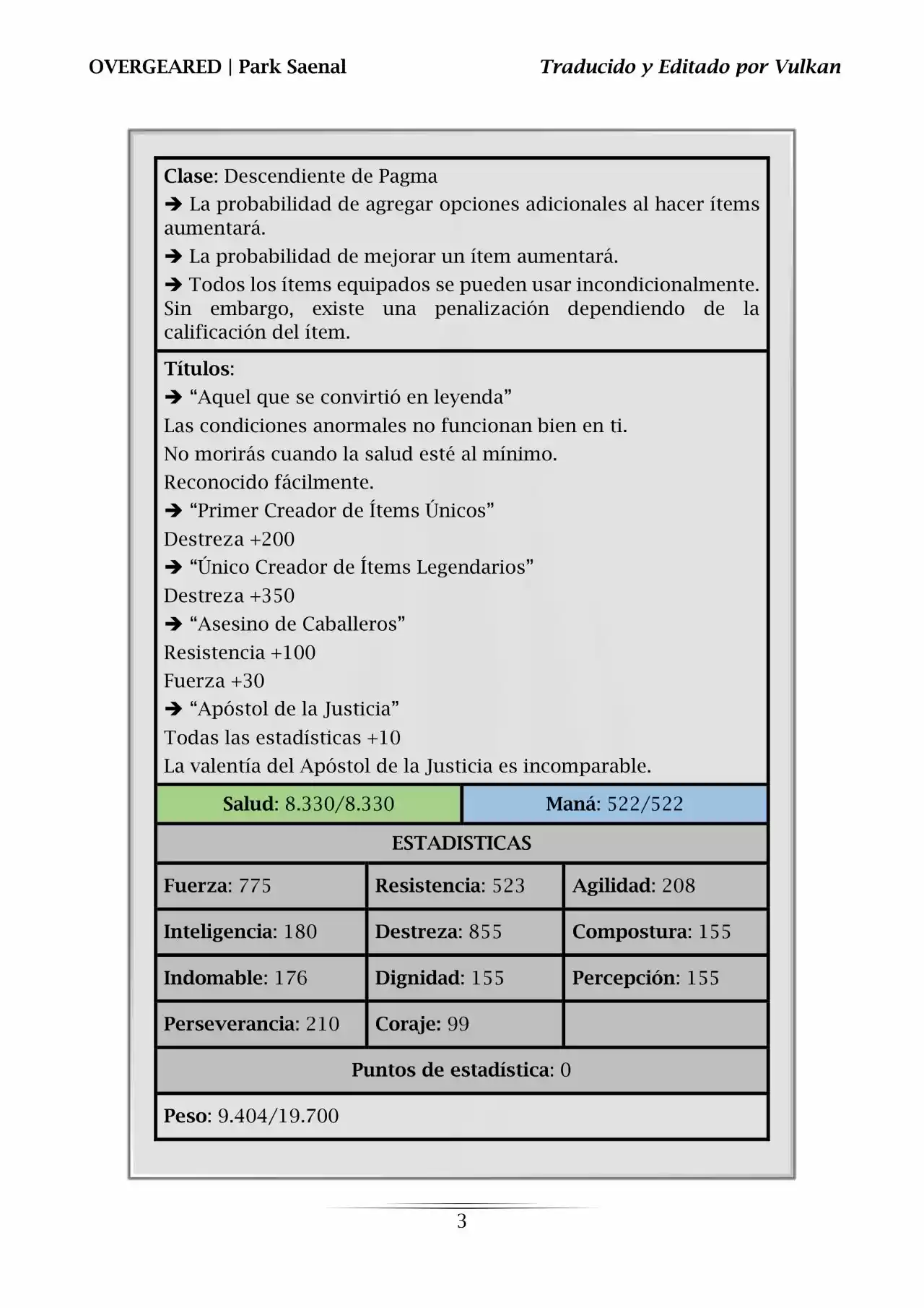 Overgeared (Novela) - Capítulo 79 - Página 5 - LectorTMOo