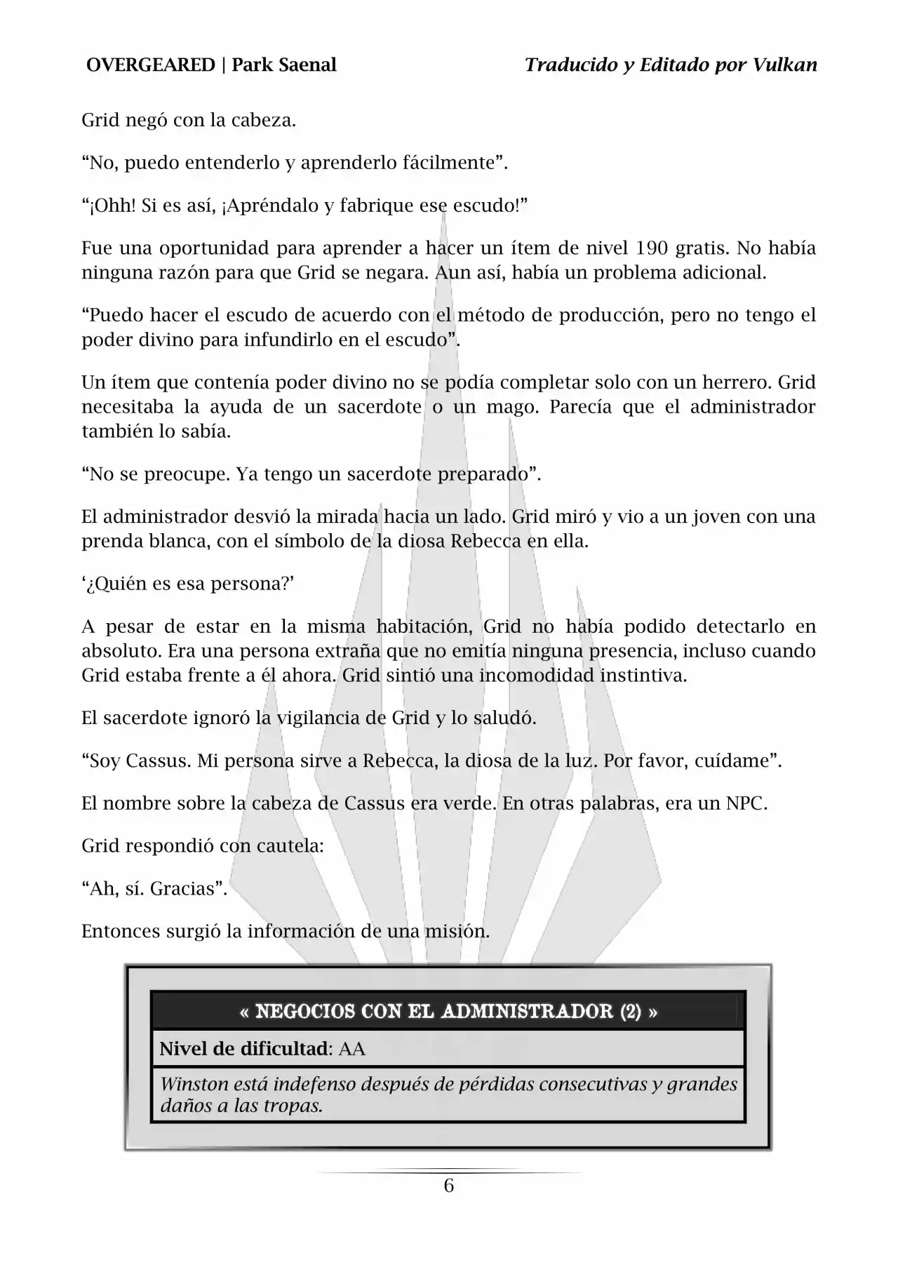 Overgeared (Novela) - Capítulo 81 - Página 7 - LectorTMOo