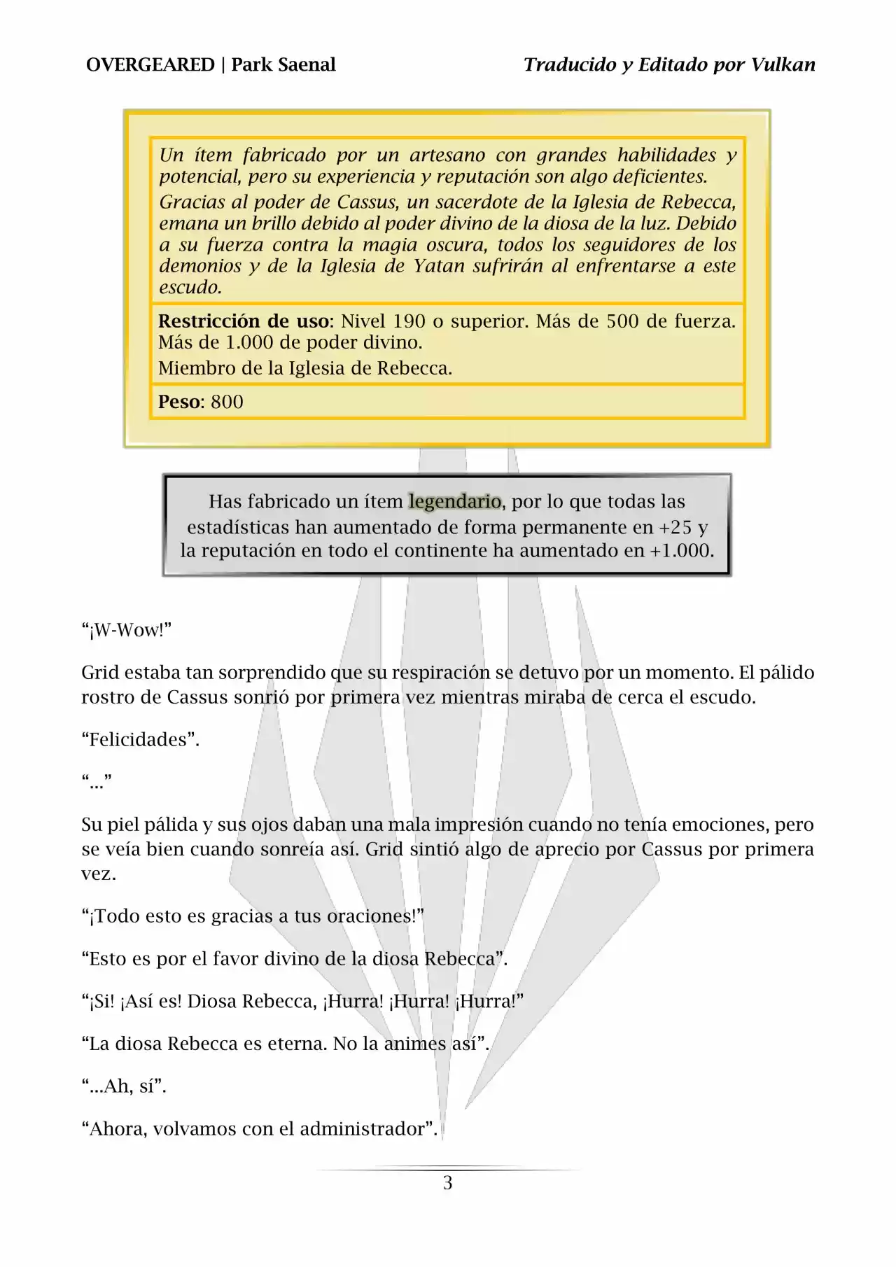 Overgeared (Novela) - Capítulo 83 - Página 4 - LectorTMOo