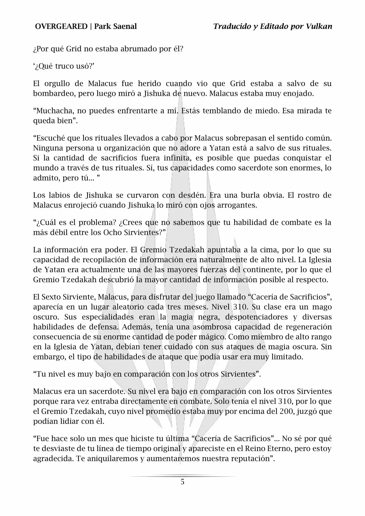 Overgeared (Novela) - Capítulo 87 - Página 6 - LectorTMOo
