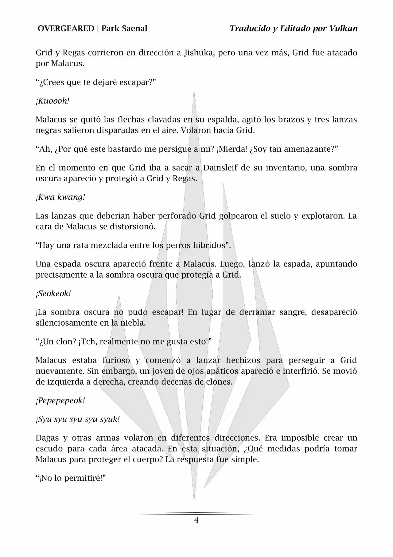 Overgeared (Novela) - Capítulo 89 - Página 4 - LectorTMOo