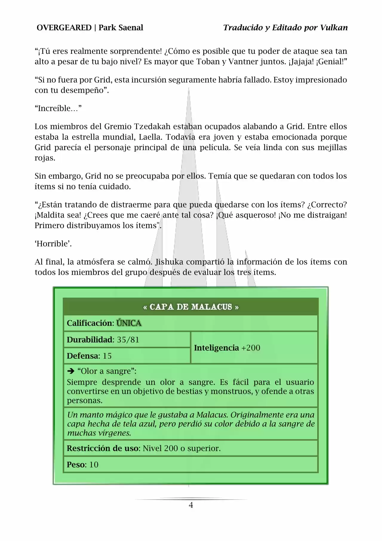Overgeared (Novela) - Capítulo 91 - Página 5 - LectorTMOo