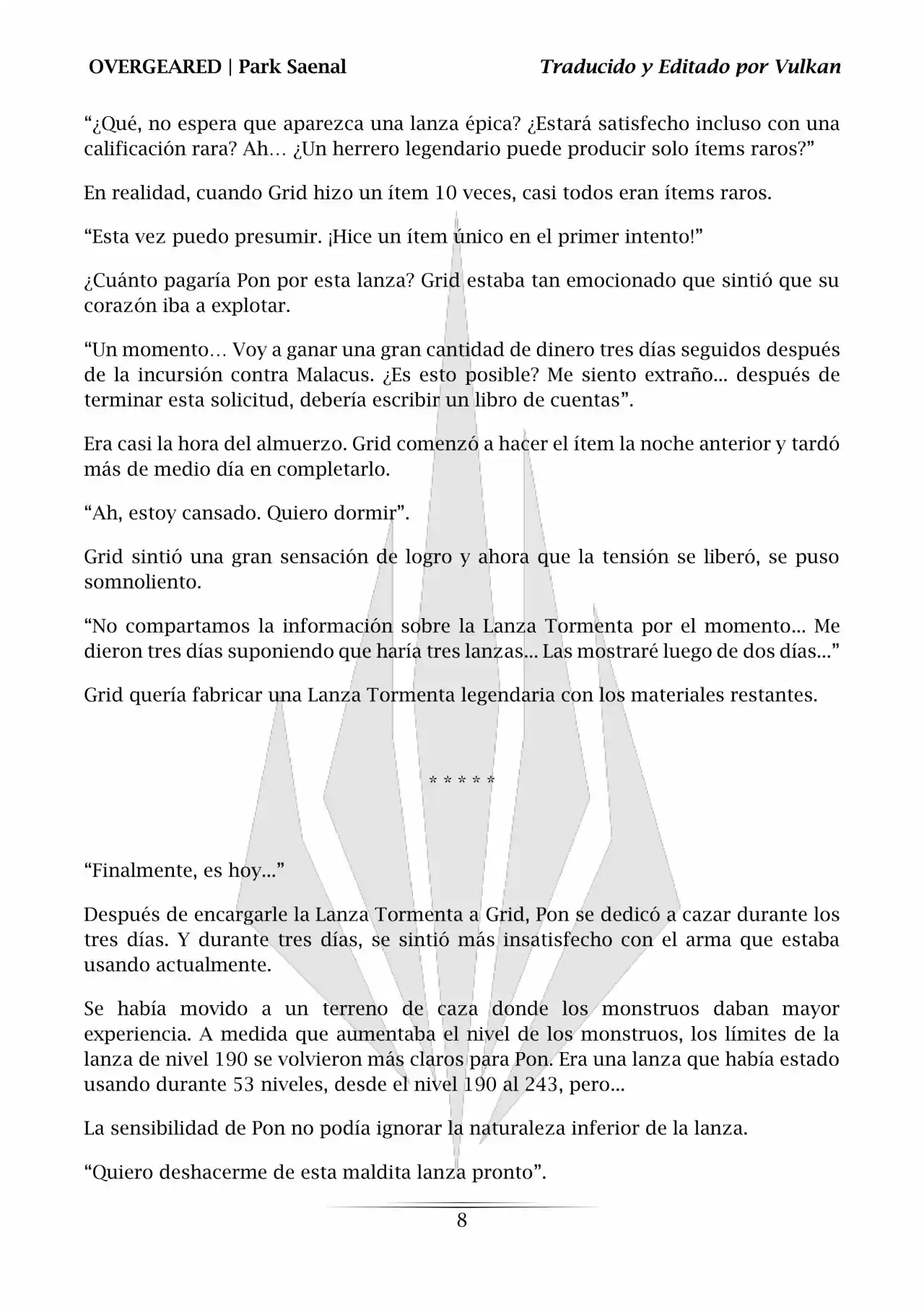Overgeared (Novela) - Capítulo 99 - Página 9 - LectorTMOo