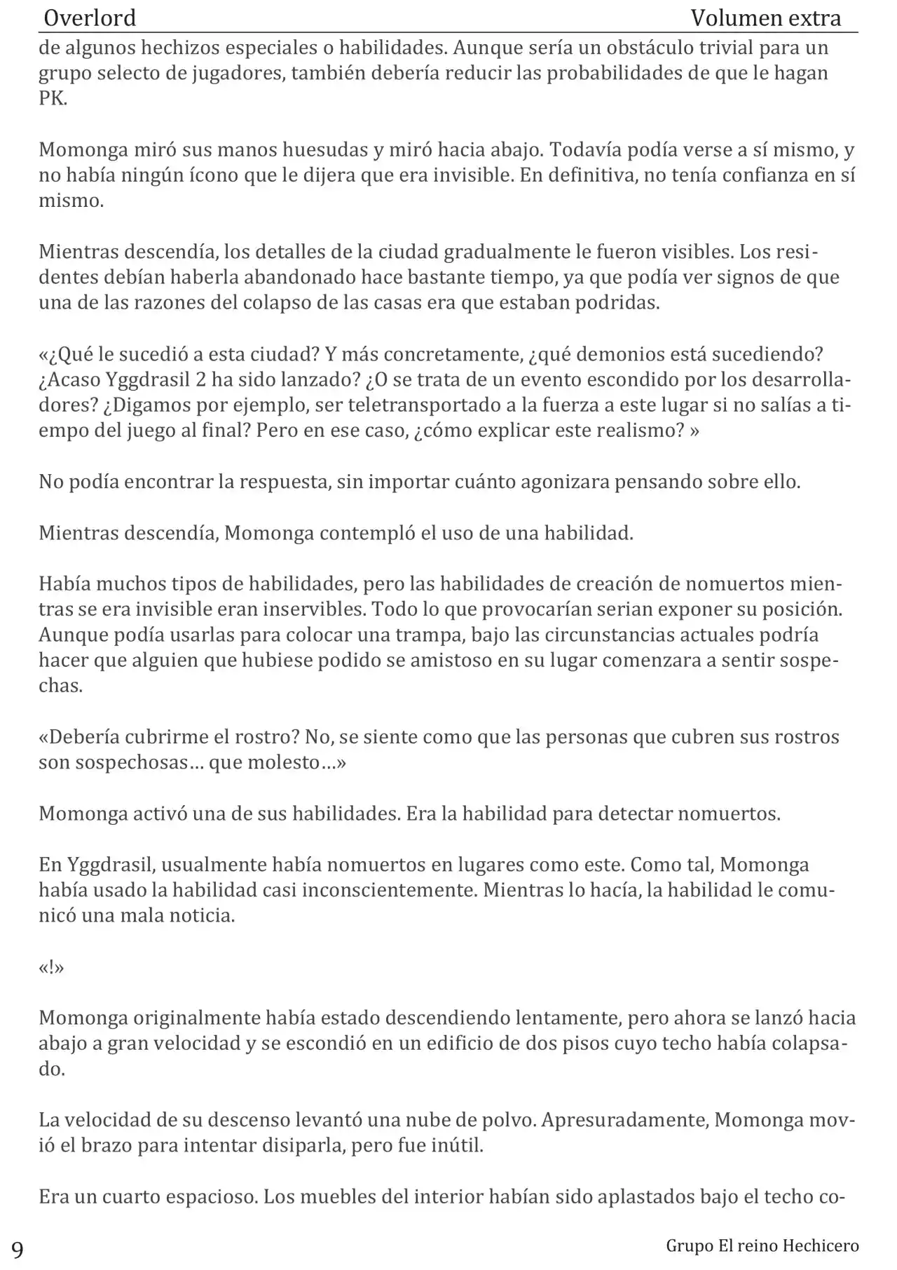 Overlord: La Princesa Vampira Del Reino Perdido (Novela) - Capítulo 1.10 - Página 13 - LectorTMOo