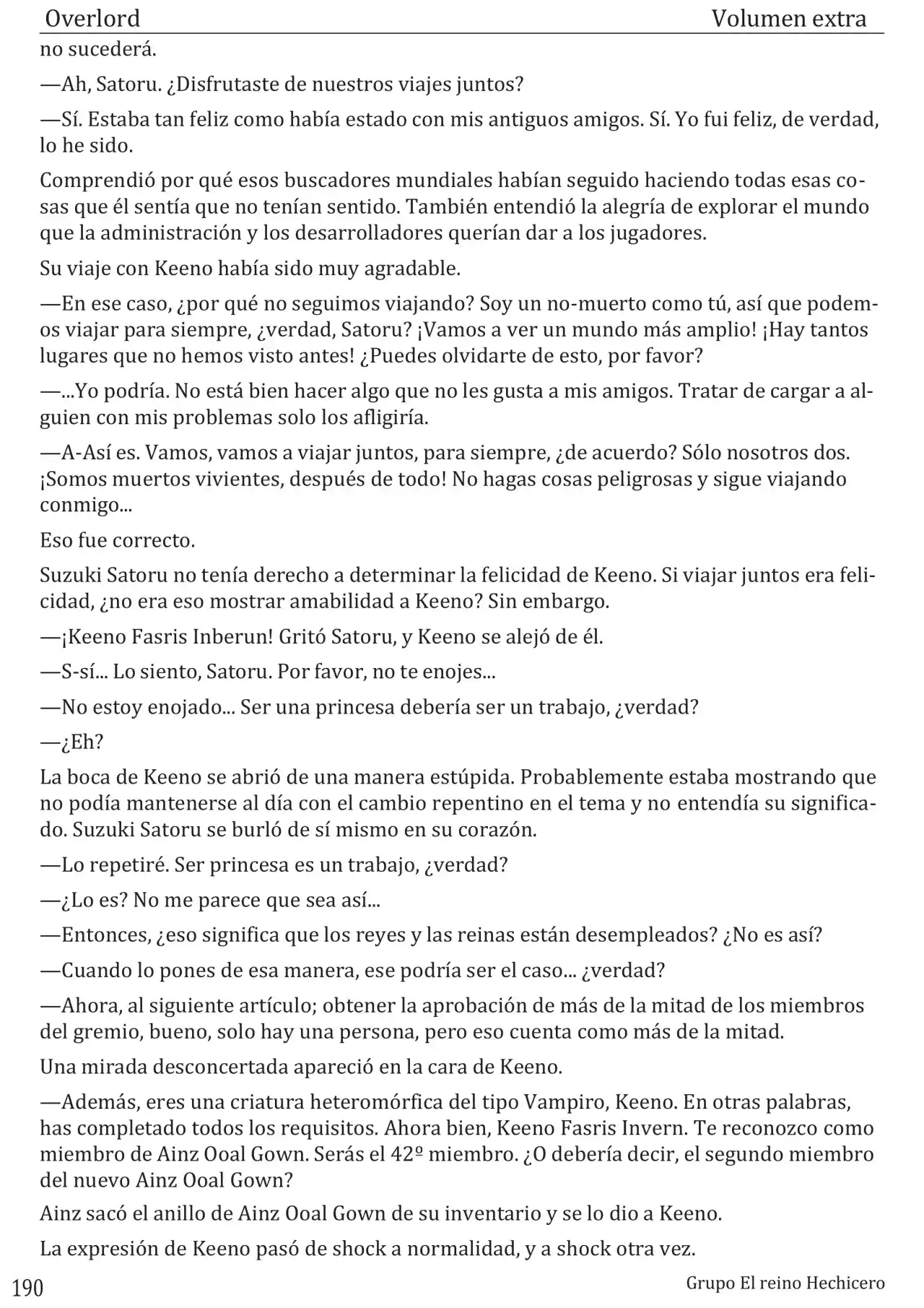 Overlord: La Princesa Vampira Del Reino Perdido (Novela) - Capítulo 7 - Página 19 - LectorTMOo
