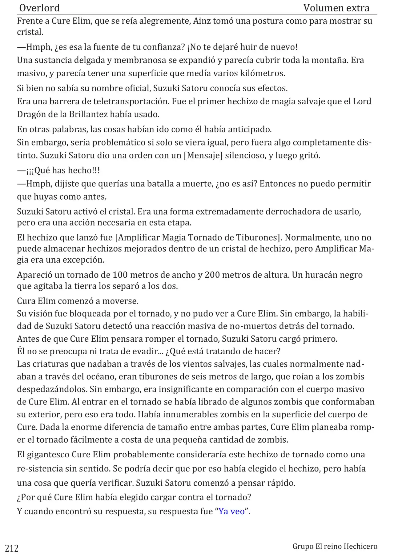Overlord: La Princesa Vampira Del Reino Perdido (Novela) - Capítulo 7 - Página 42 - LectorTMOo