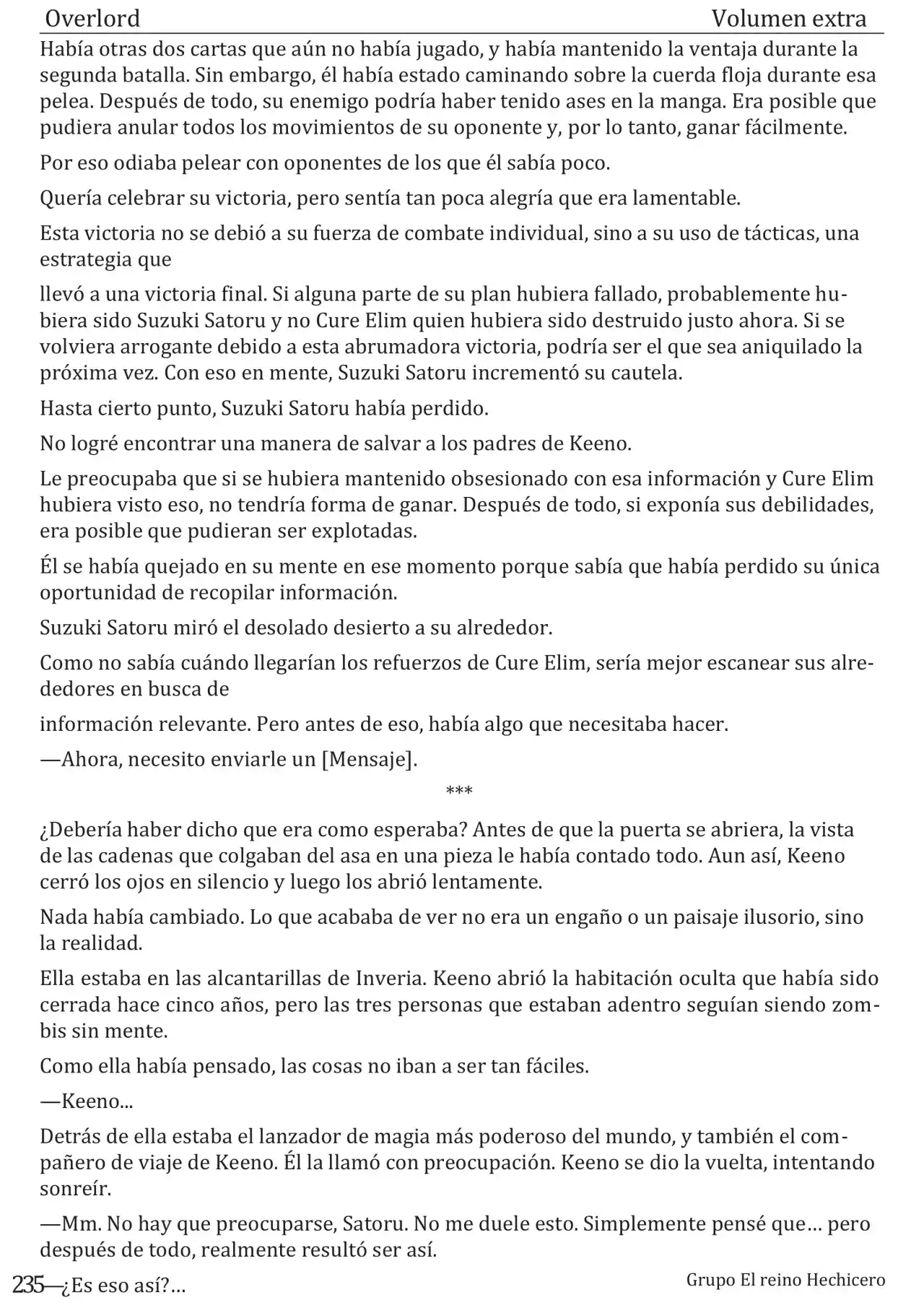 Overlord: La Princesa Vampira Del Reino Perdido (Novela) - Capítulo 7 - Página 66 - LectorTMOo