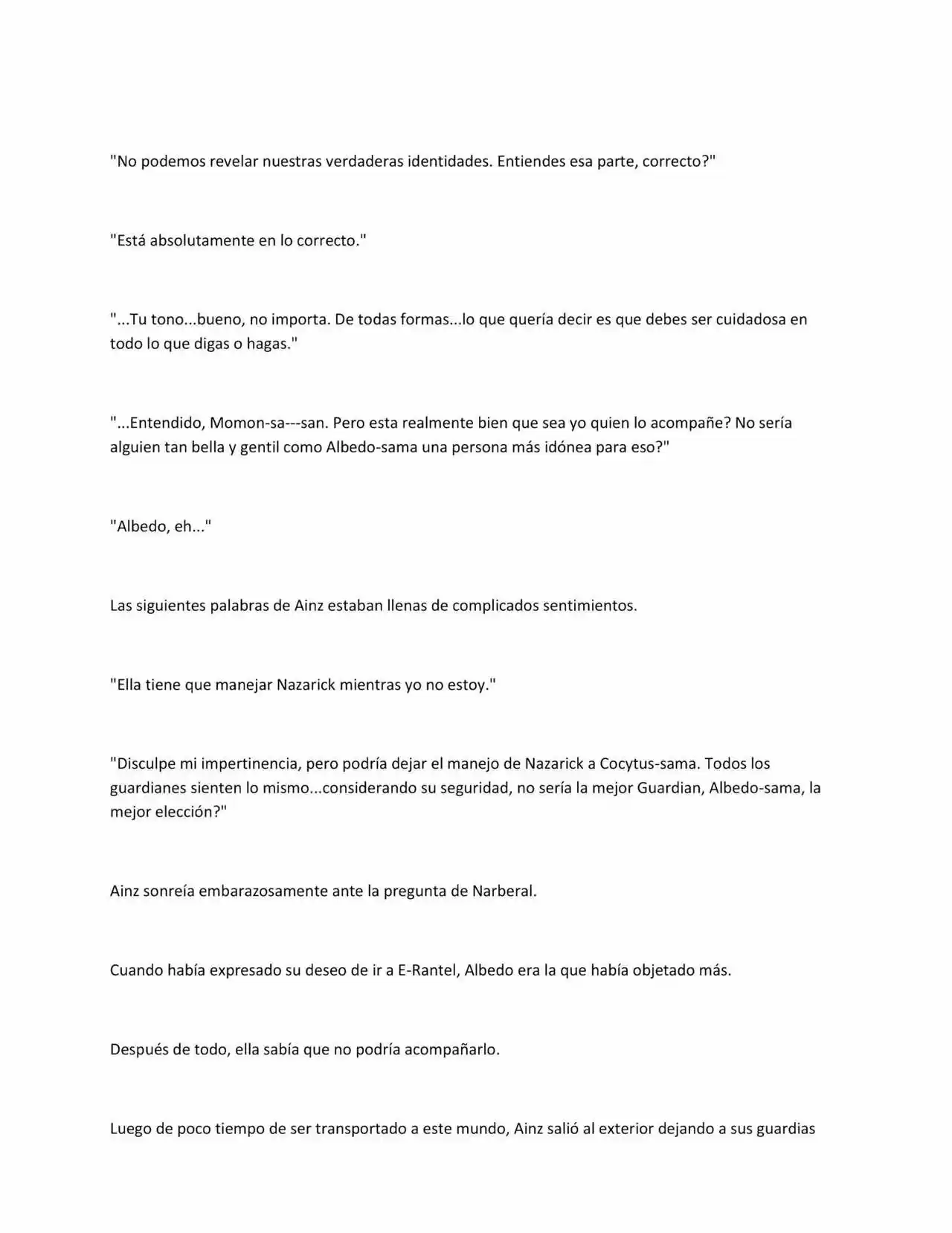Overlord (Novela) - Capítulo 19 - Página 4 - LectorTMOo