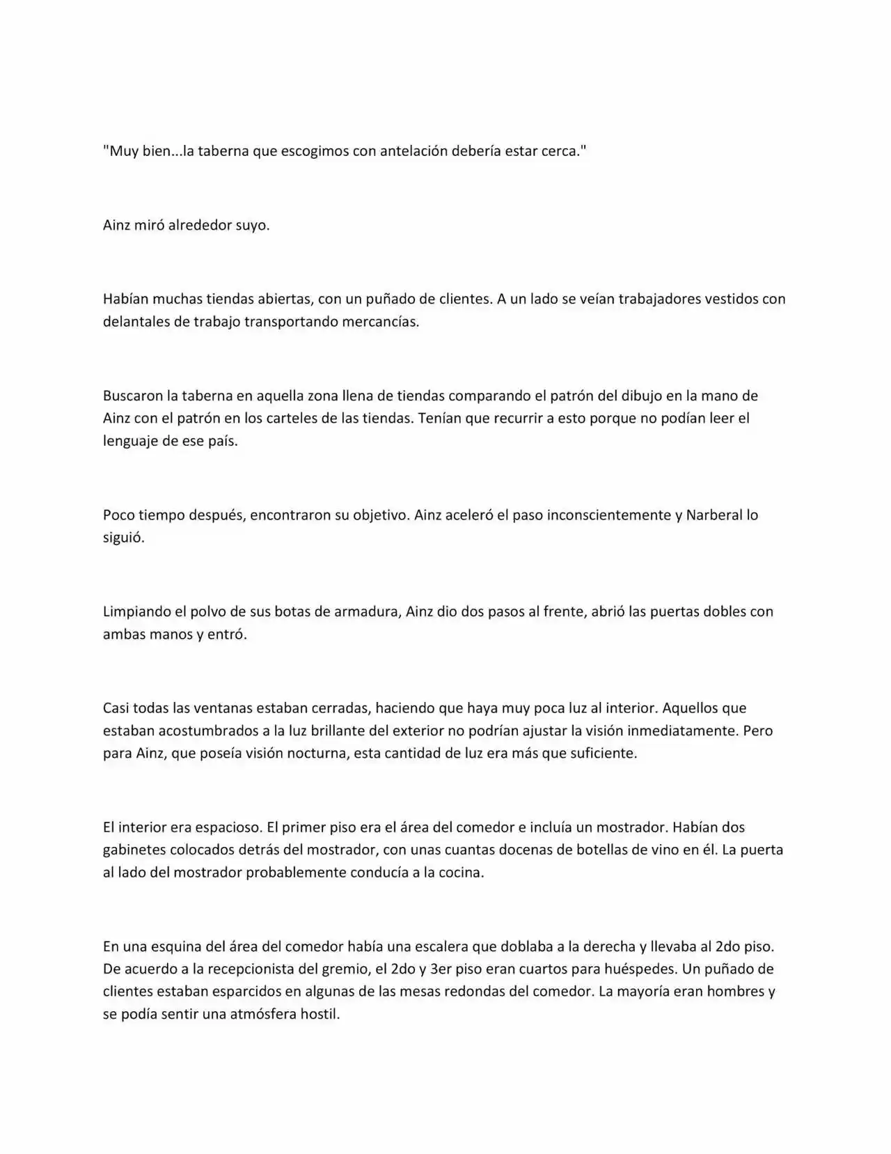 Overlord (Novela) - Capítulo 19 - Página 8 - LectorTMOo